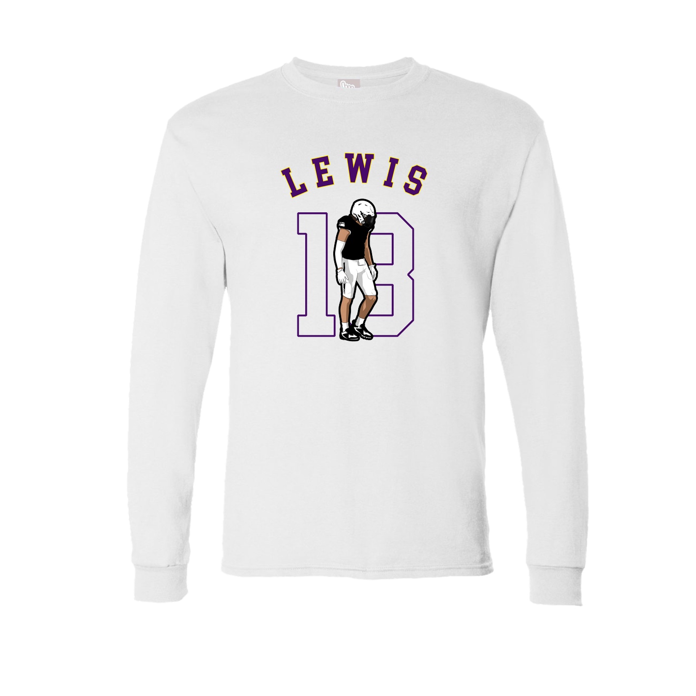 Long Sleeve Tee — Shirsey Arch in White