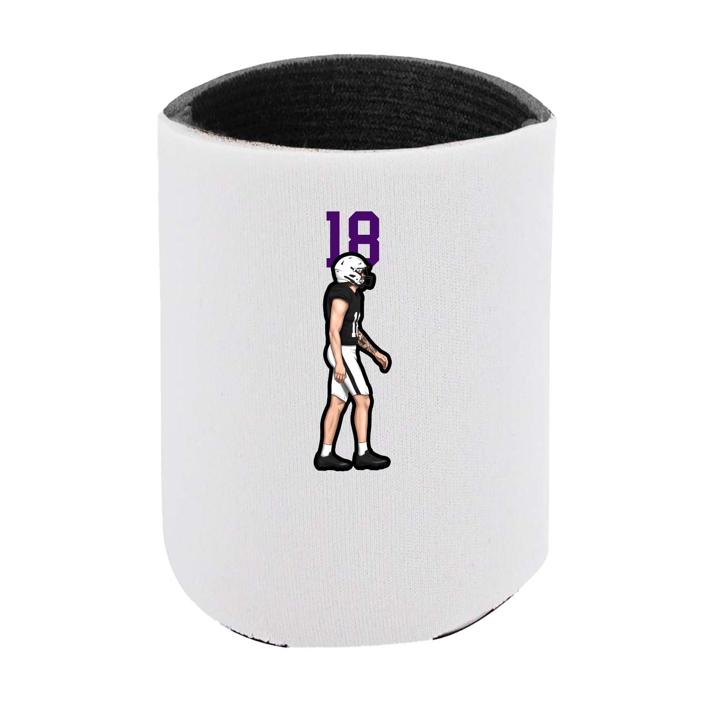 Can Holder — Number Top in White