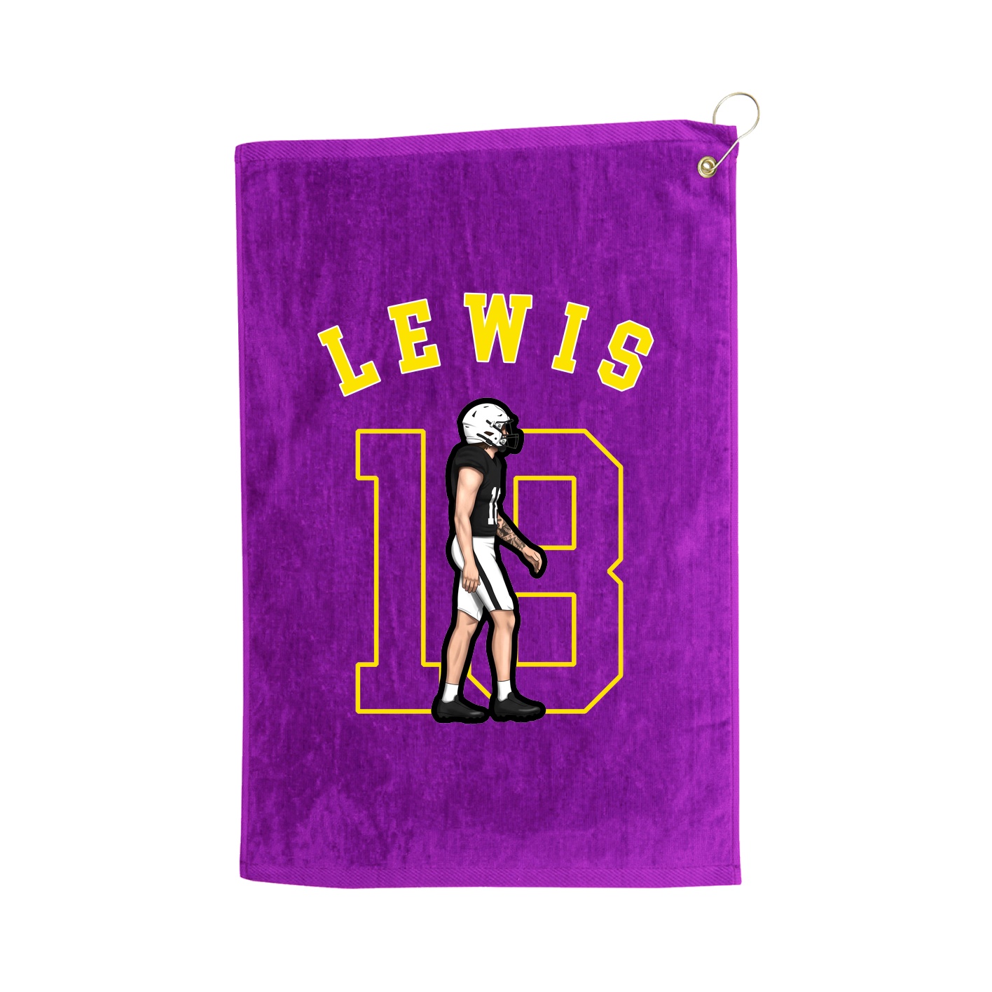 Golf Towel — Shirsey Arch in Purple