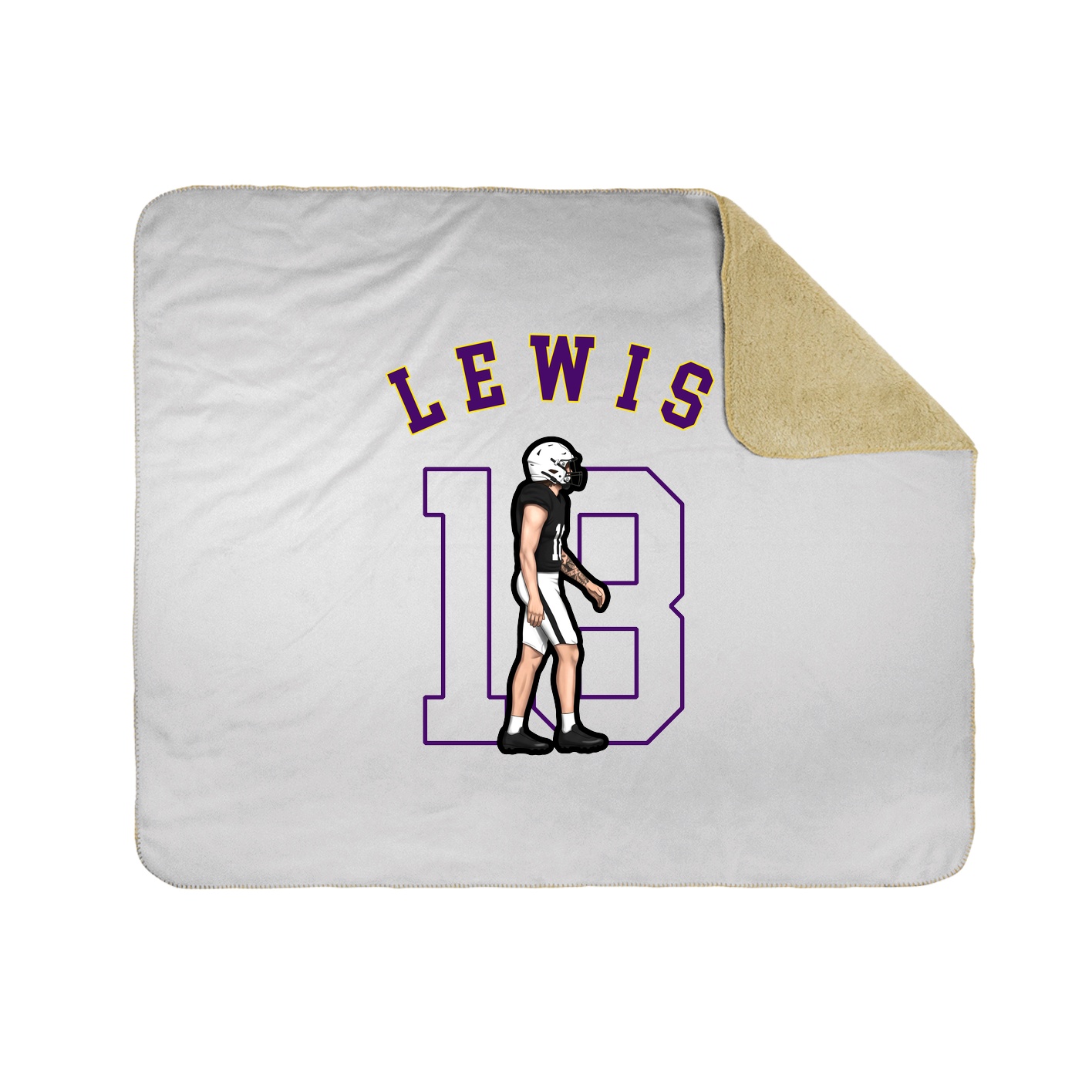 Throw Blanket — Shirsey Arch in White