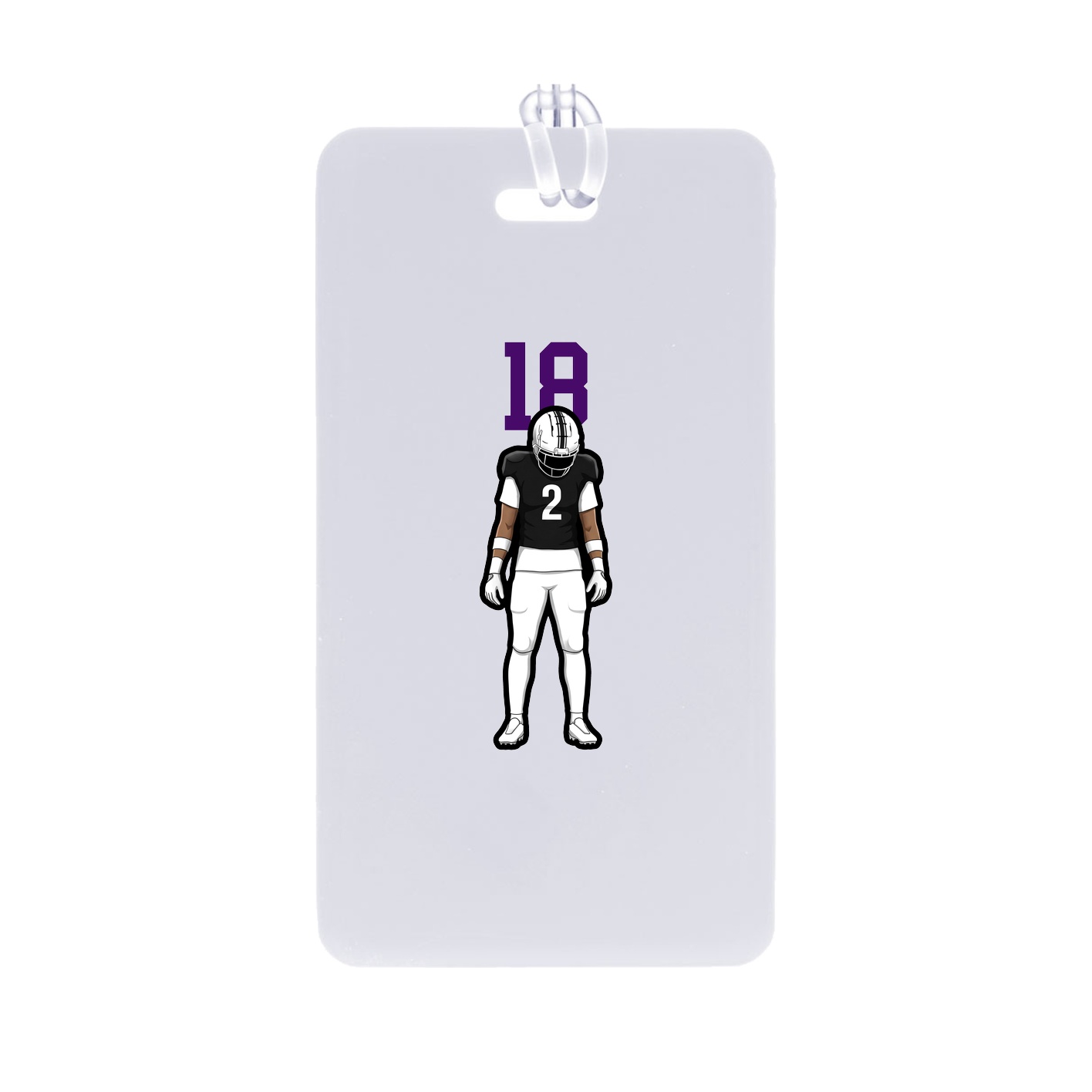 Bag Tag — Number Top in Classic