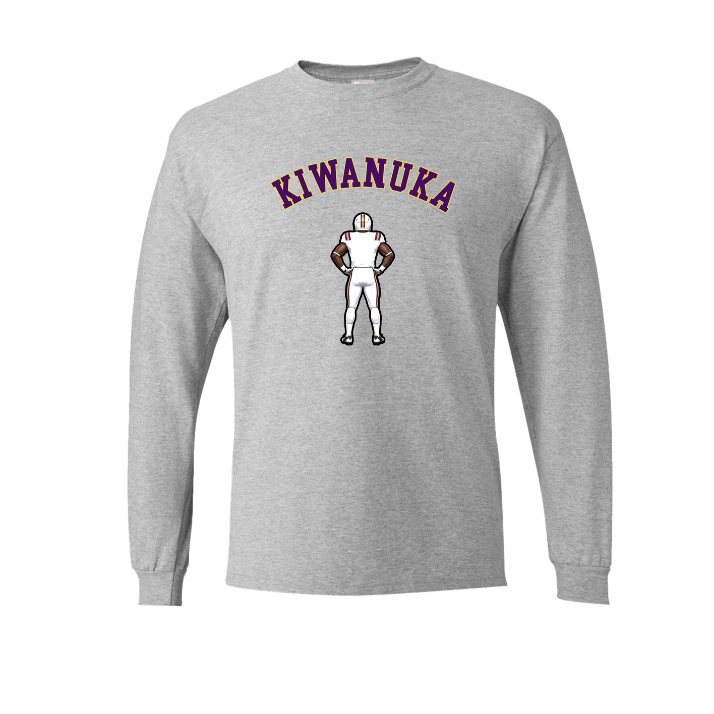 Long Sleeve Tee — Shirsey Arch in Grey