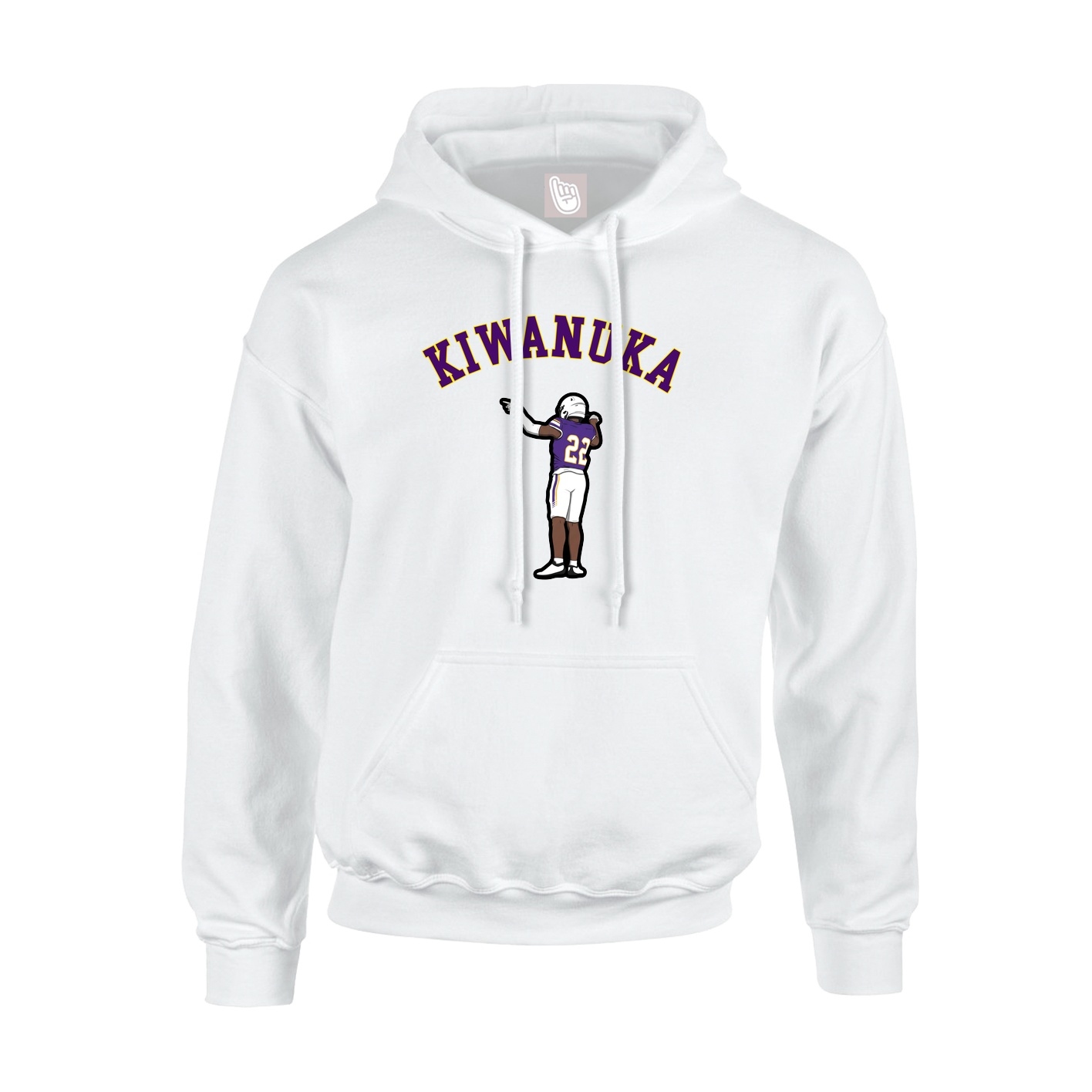 Youth Hoodie — Shirsey Arch in White