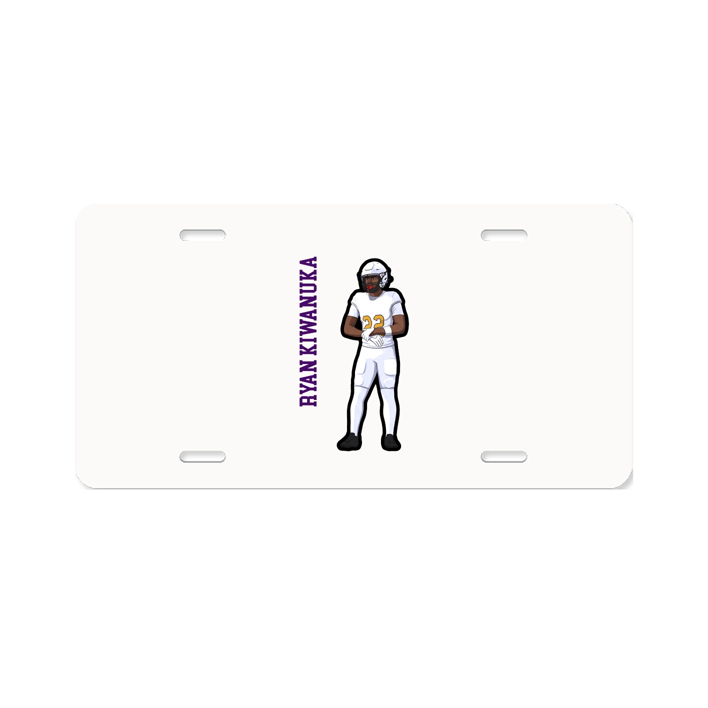 Aluminum License Plate