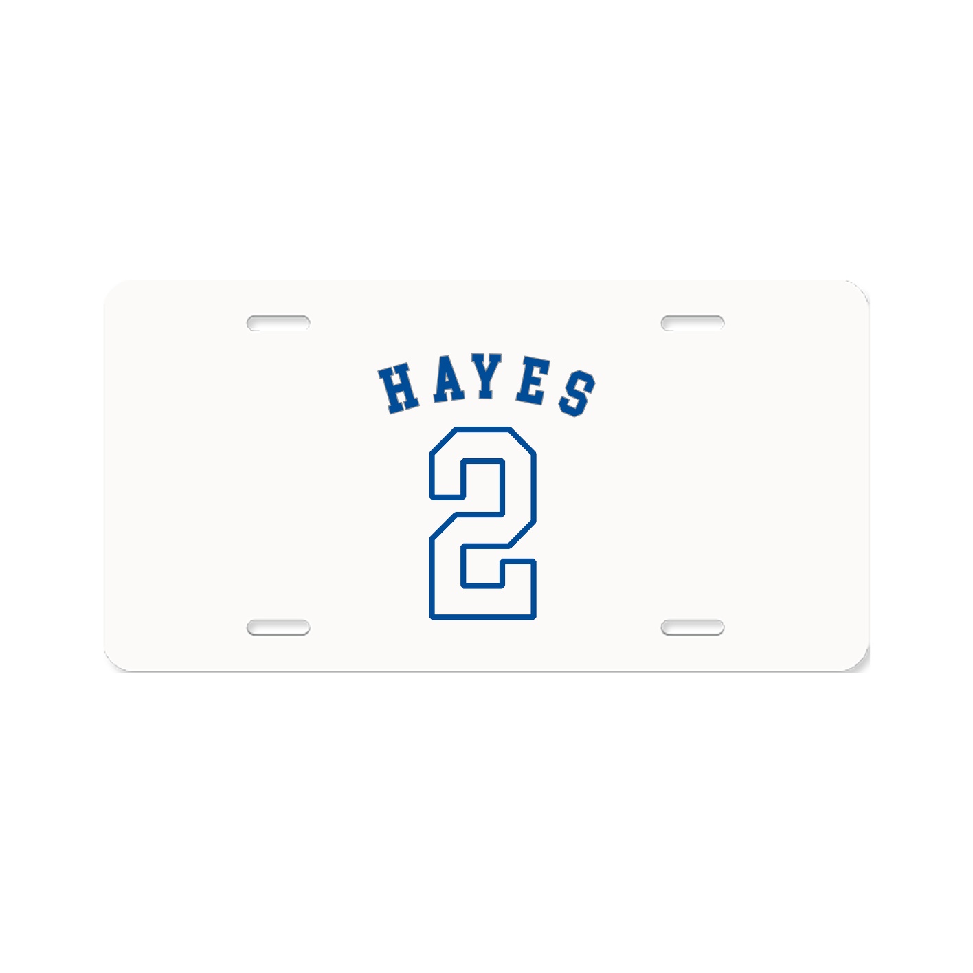 License Plate — Shirsey Arch in Classic