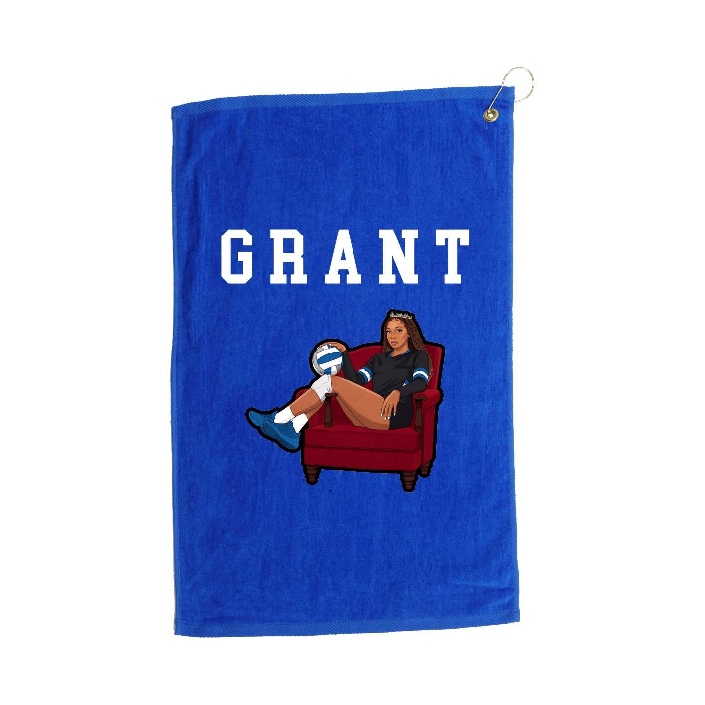 Golf Towel — Shirsey in Royal