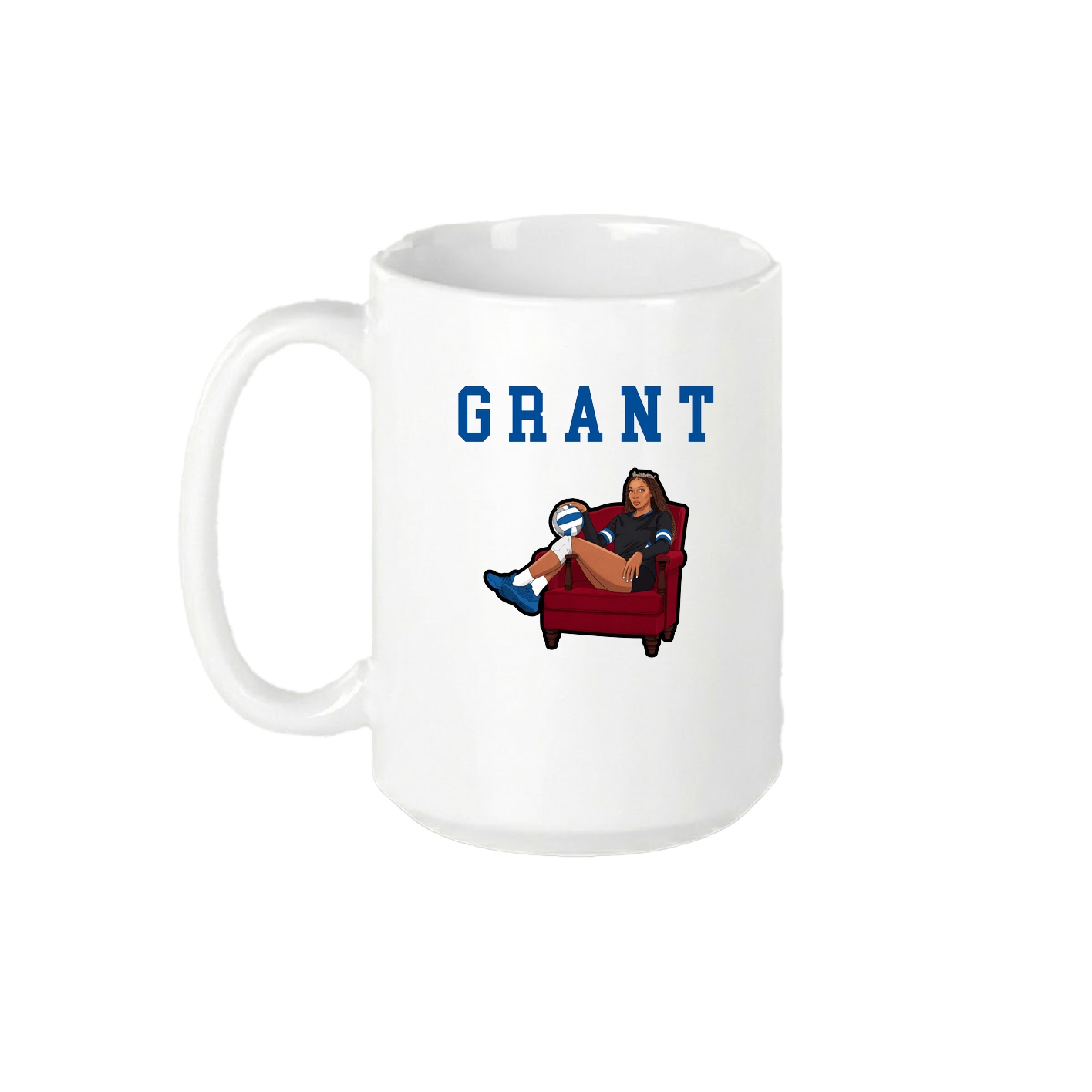 15oz Coffee Mug — Shirsey in White