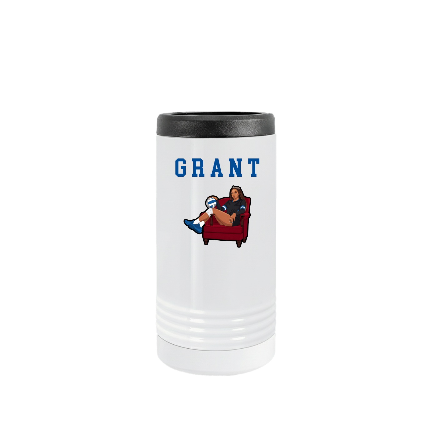 Slim Beverage Holder — Shirsey in White