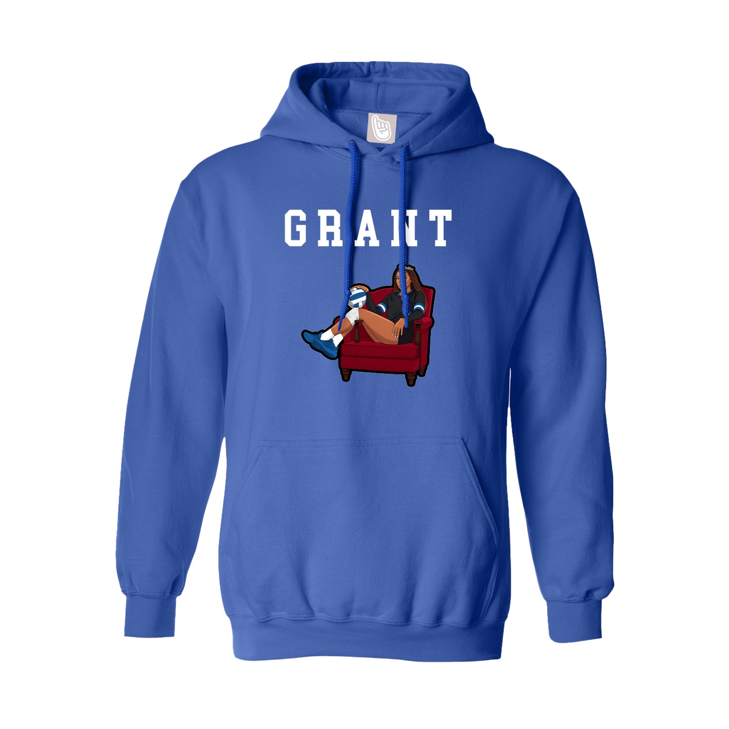 Hoodie — Shirsey in Royal