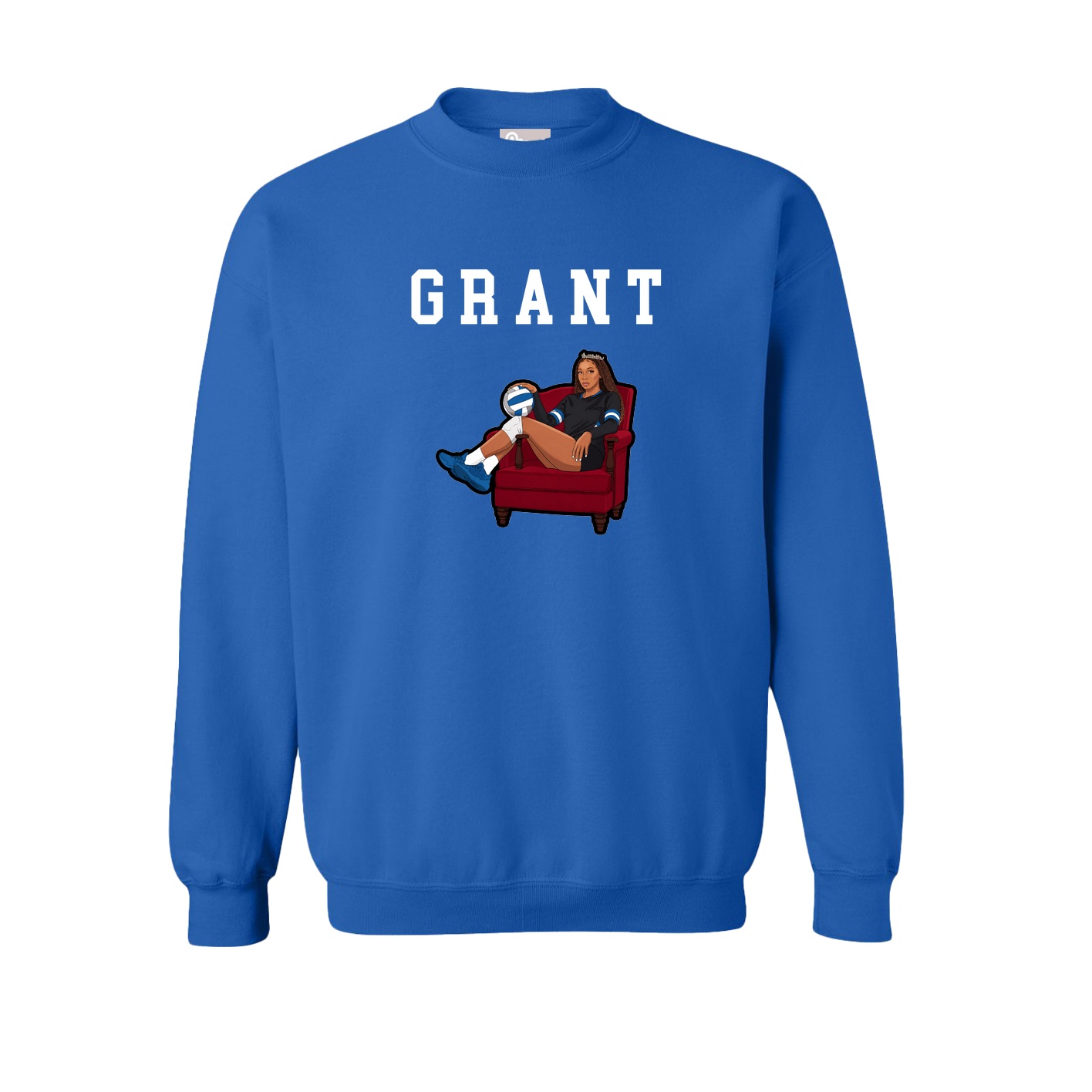 Fleece Crew — Shirsey in Royal