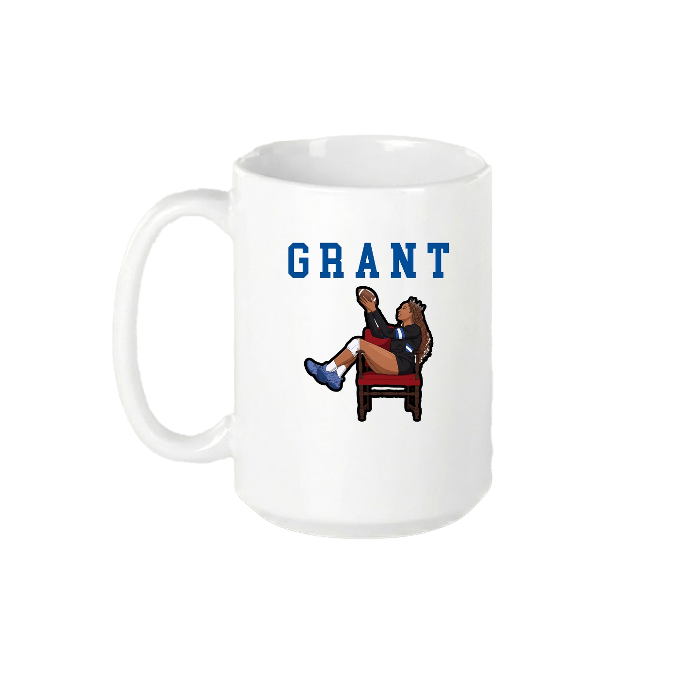 15oz Coffee Mug — Shirsey in White