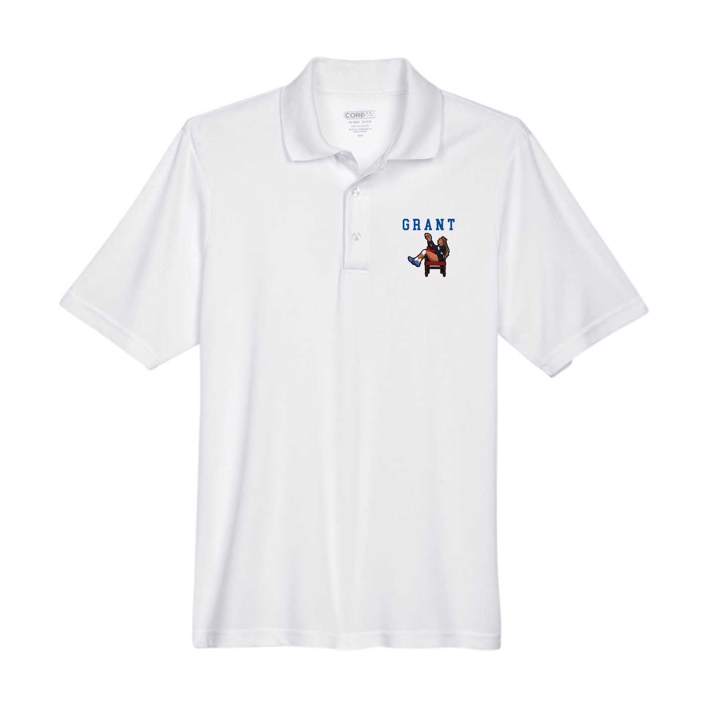 Performance Polo — Shirsey in White