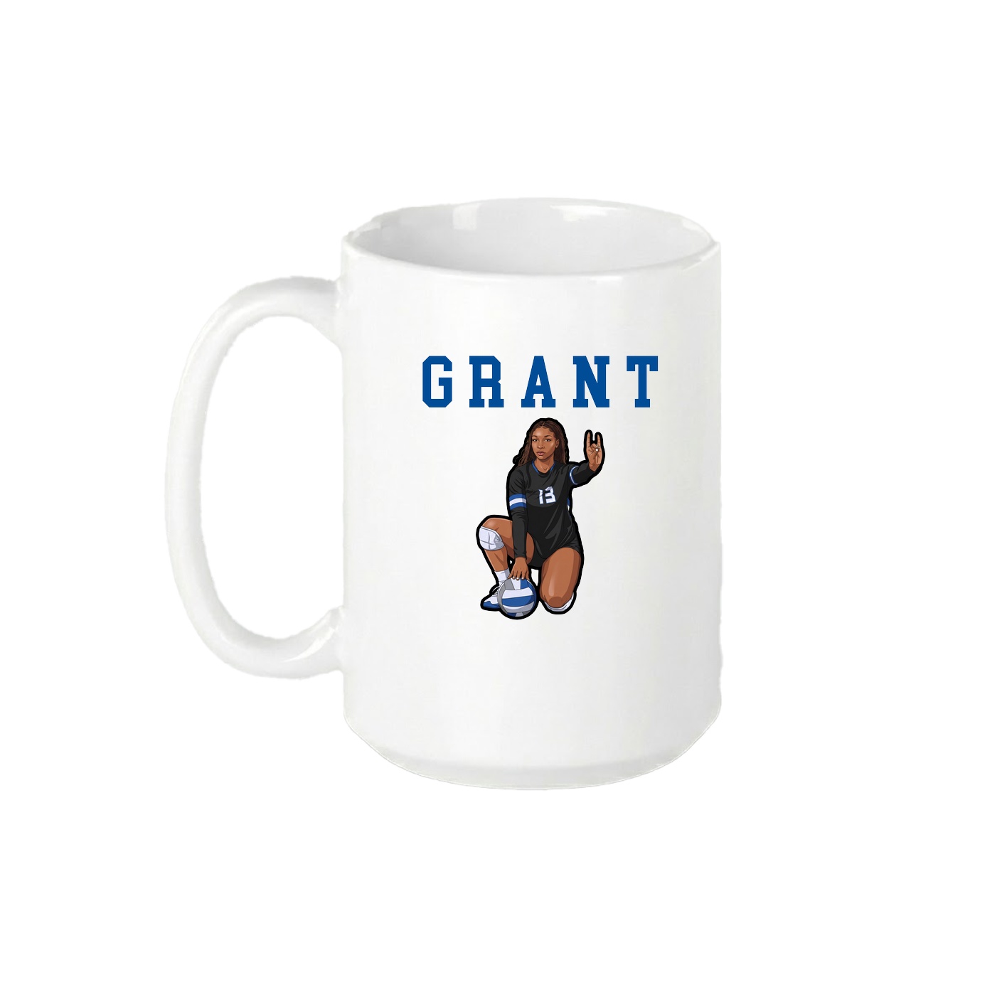 15oz Coffee Mug — Shirsey in White
