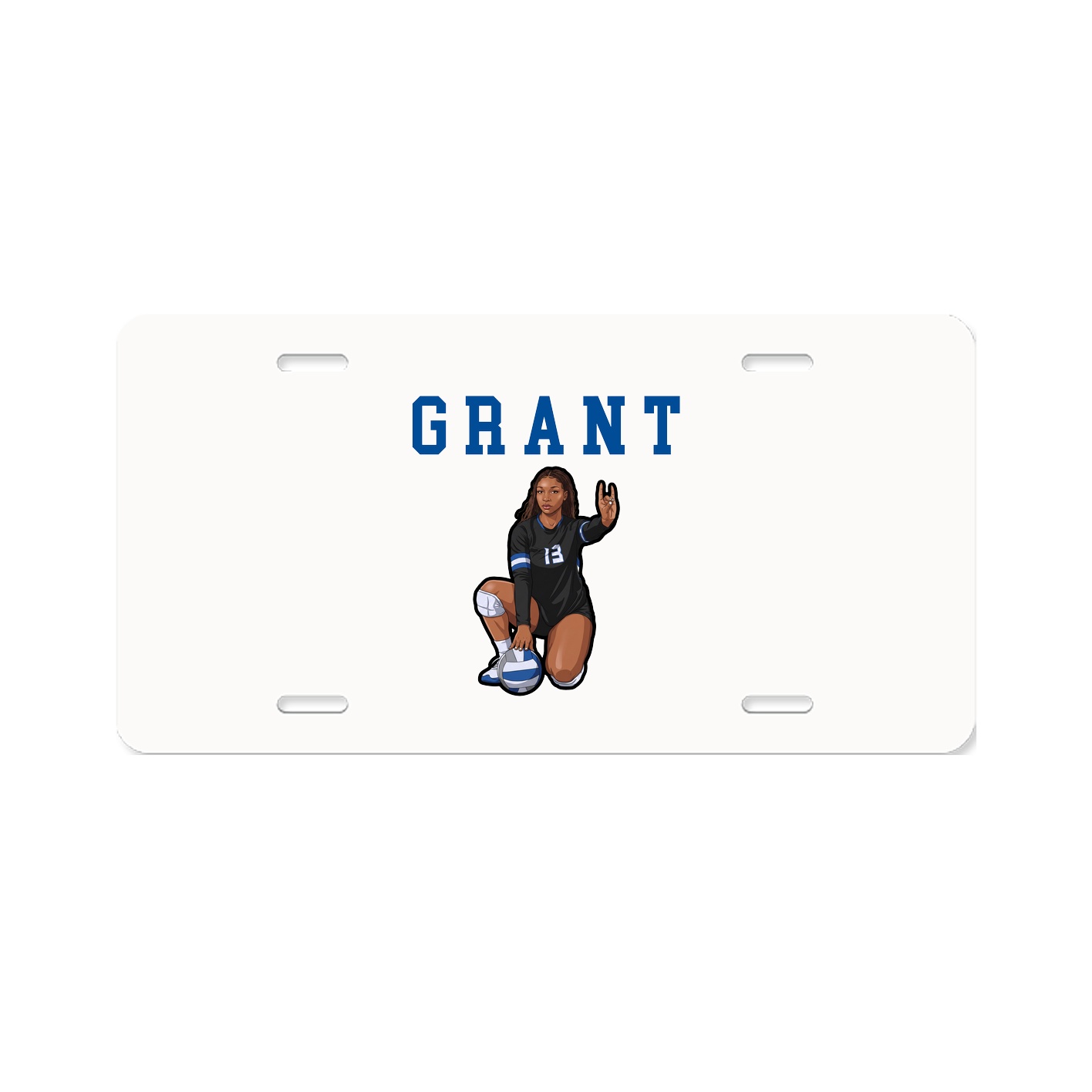 License Plate — Shirsey in Classic