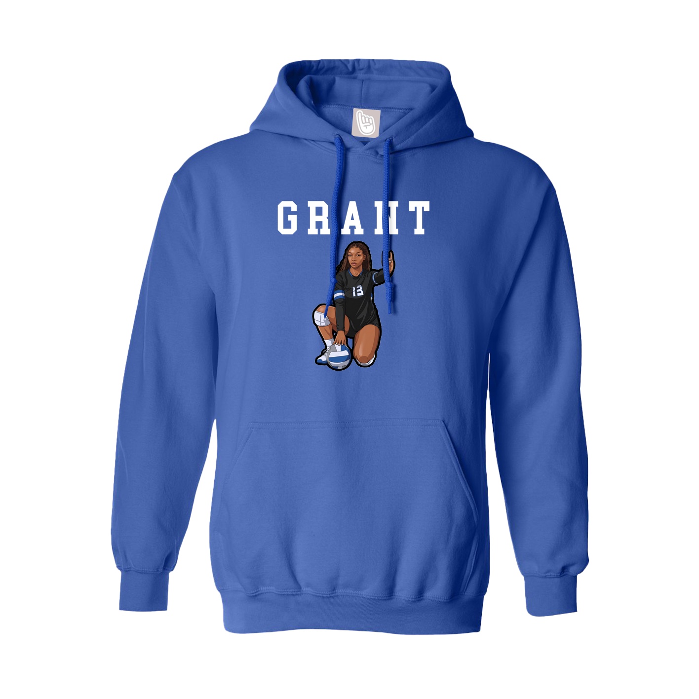 Youth Hoodie — Shirsey in Royal