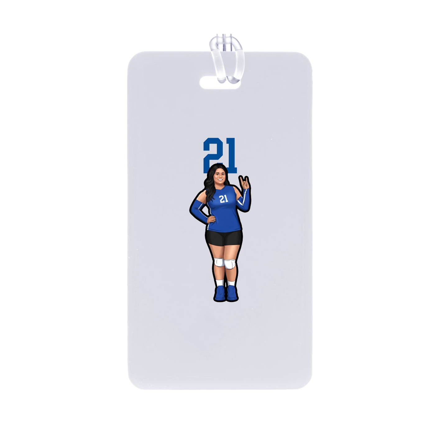 Bag Tag — Number Top in Classic