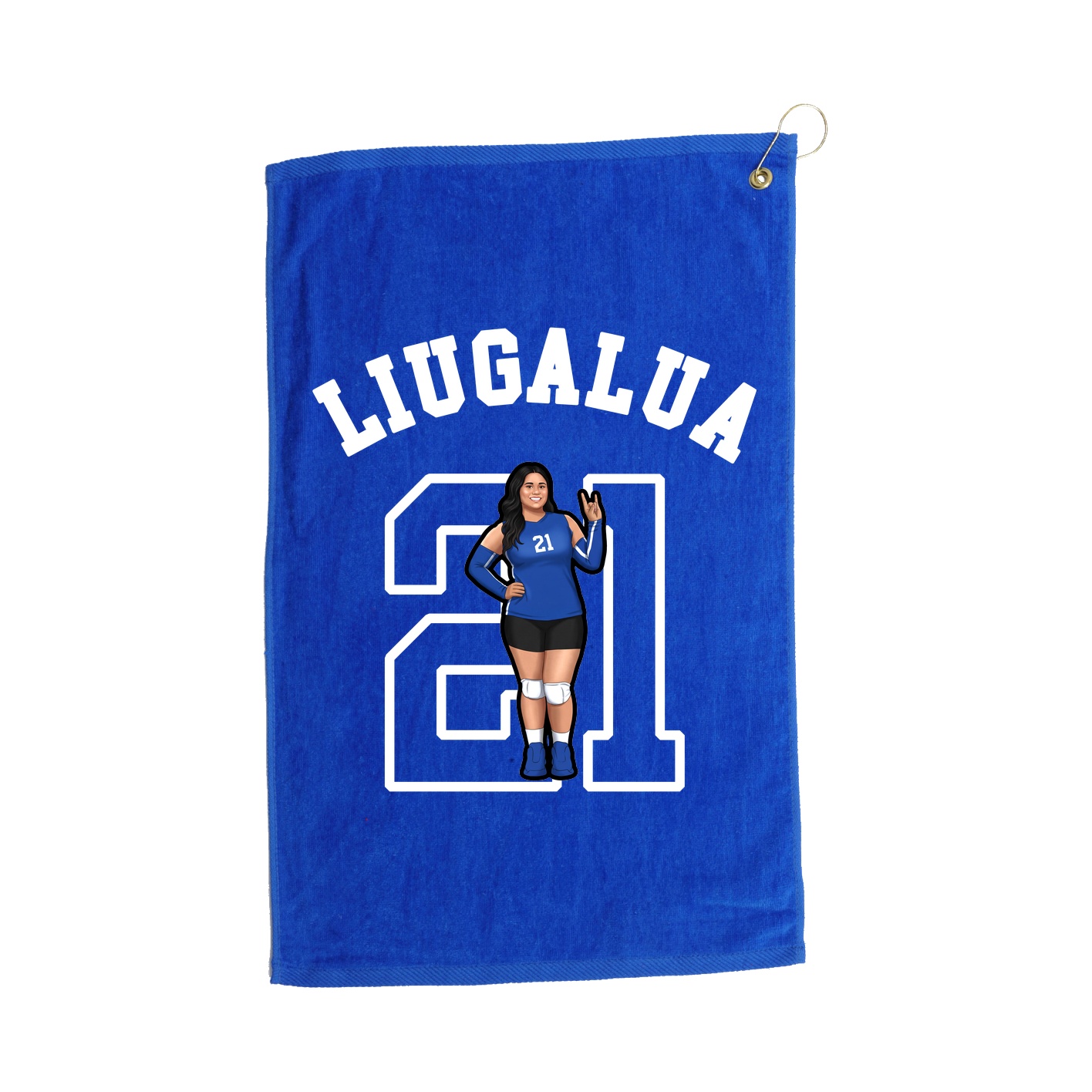 Golf Towel — Shirsey Arch in Royal