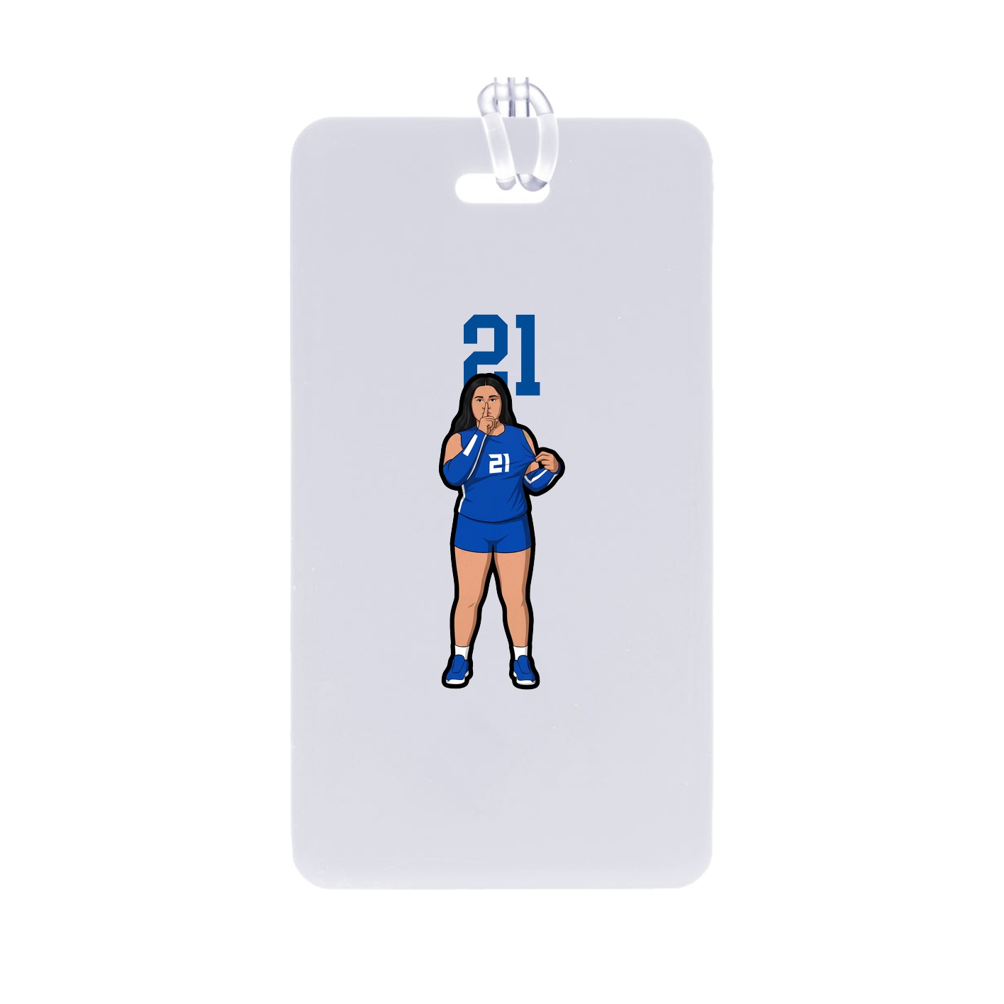 Bag Tag — Number Top in Classic