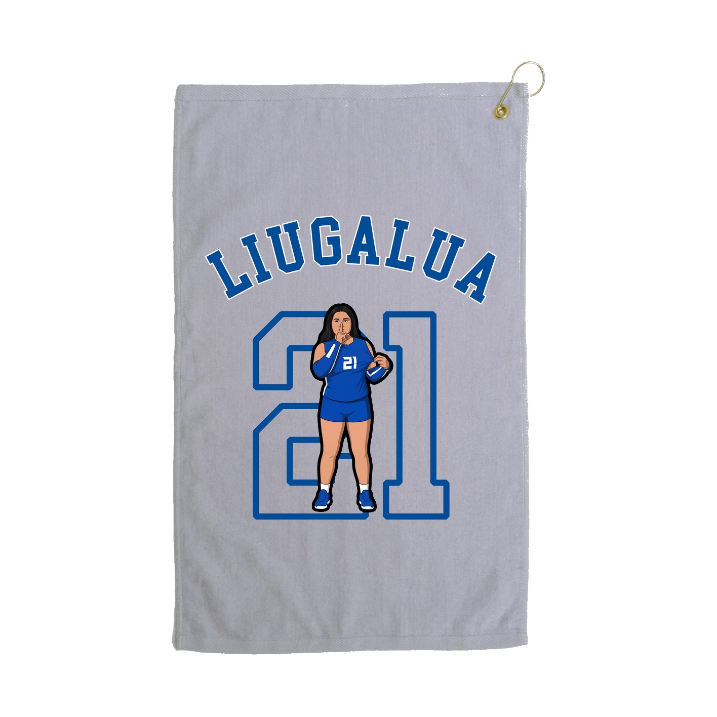 Golf Towel — Shirsey Arch in Grey