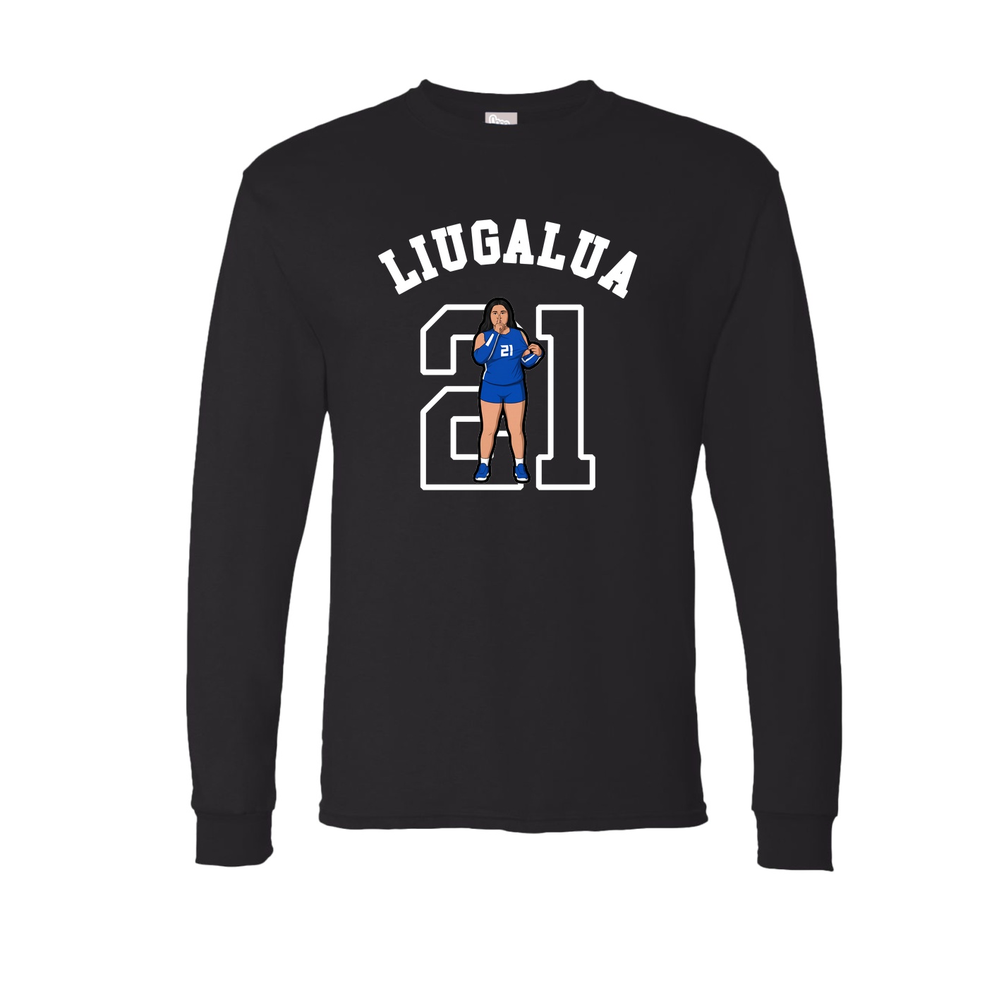 Long Sleeve Tee — Shirsey Arch in Black