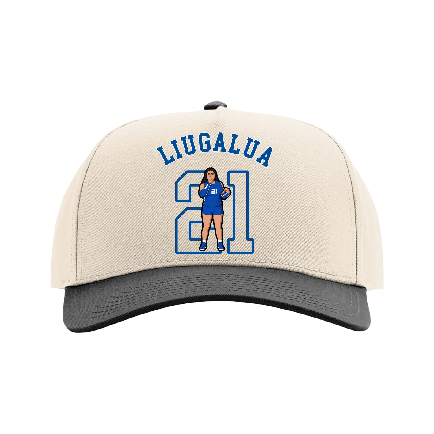Full Fabric Five-Panel Champ Cap