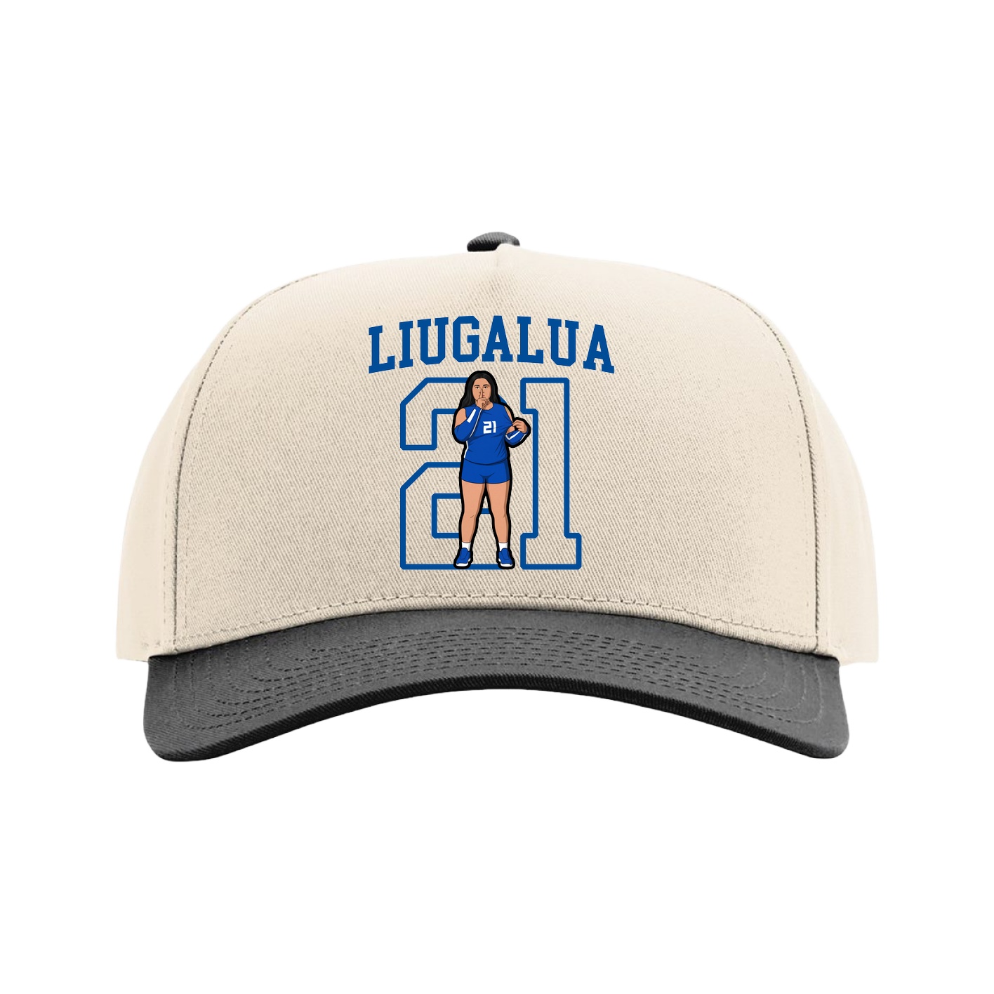 Full Fabric Five-Panel Champ Cap