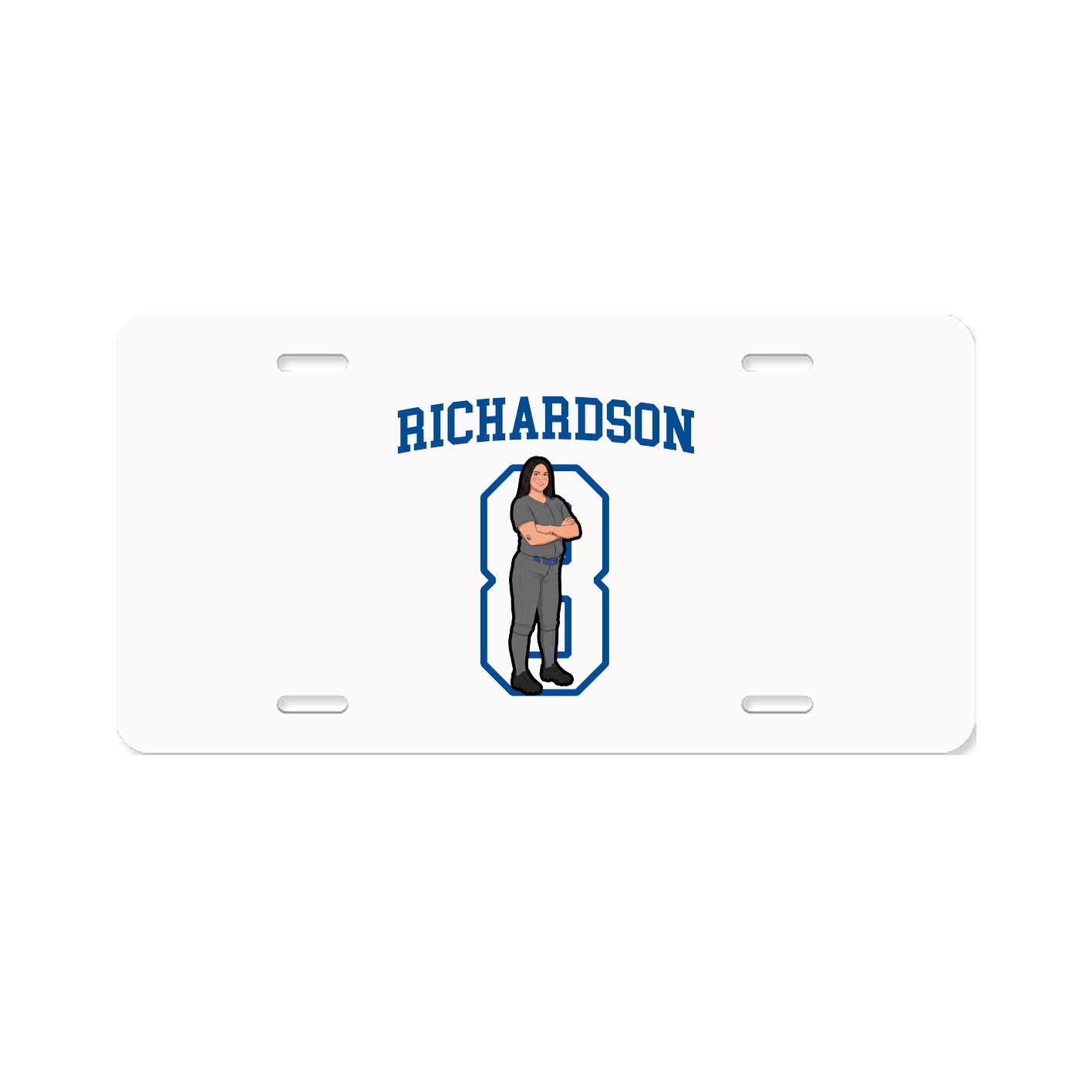 License Plate — Shirsey in Classic