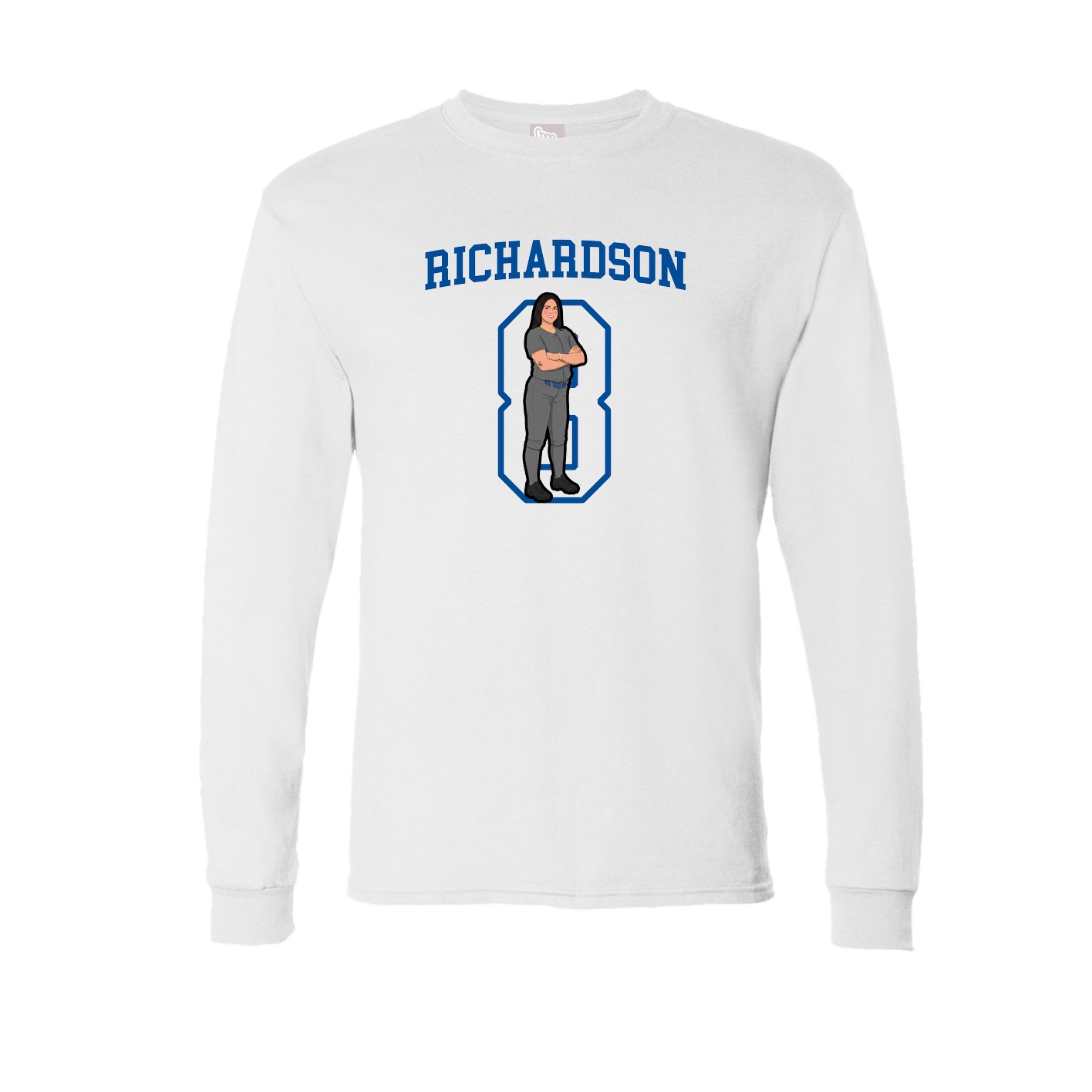 Long Sleeve Tee — Shirsey in White