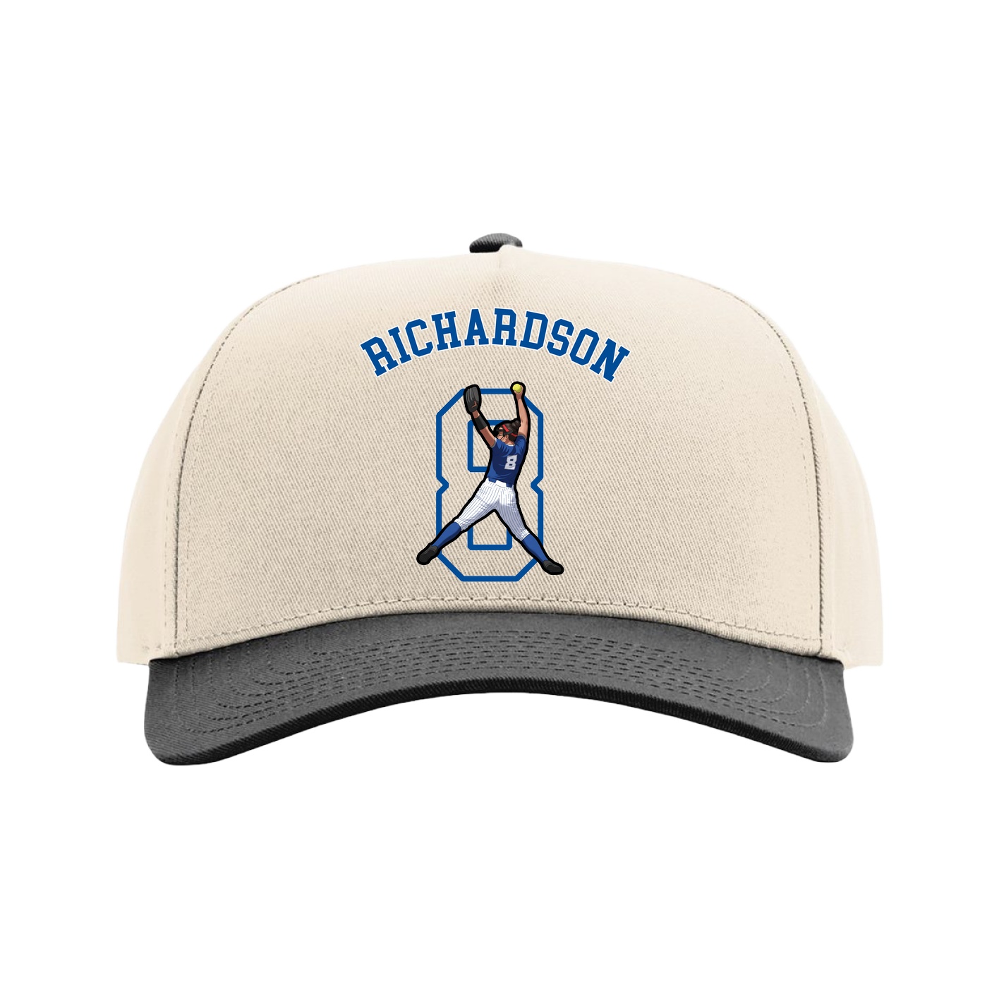 Full Fabric Five-Panel Champ Cap