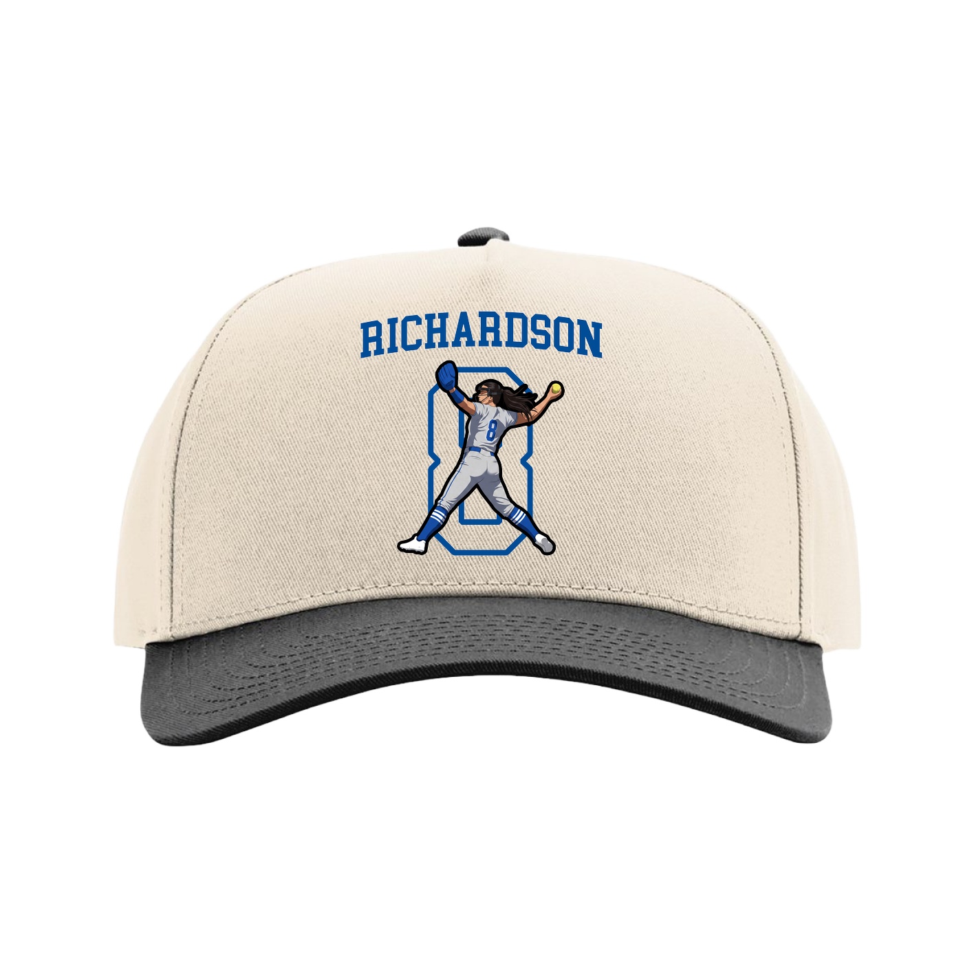 Full Fabric Five-Panel Champ Cap