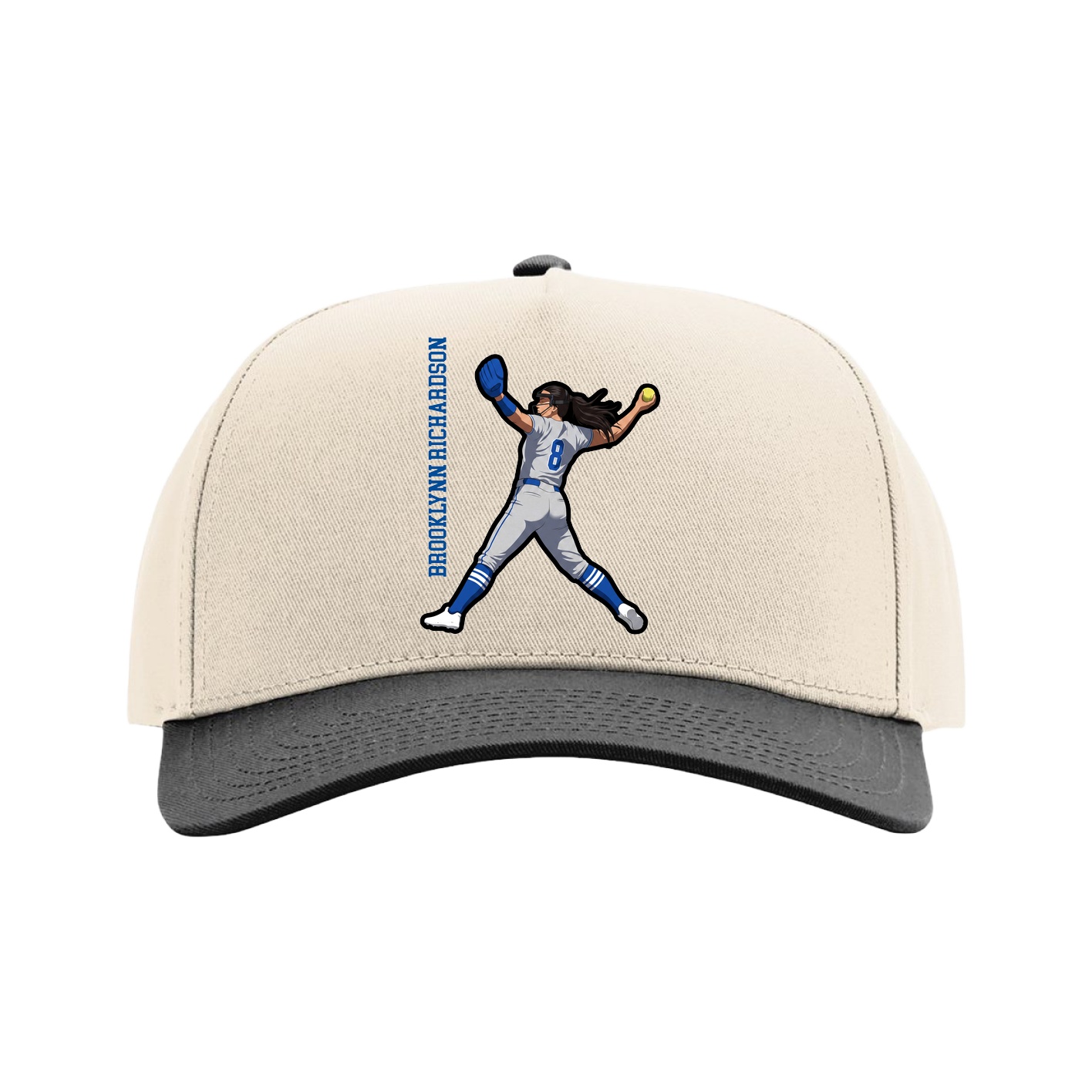 Full Fabric Five-Panel Champ Cap