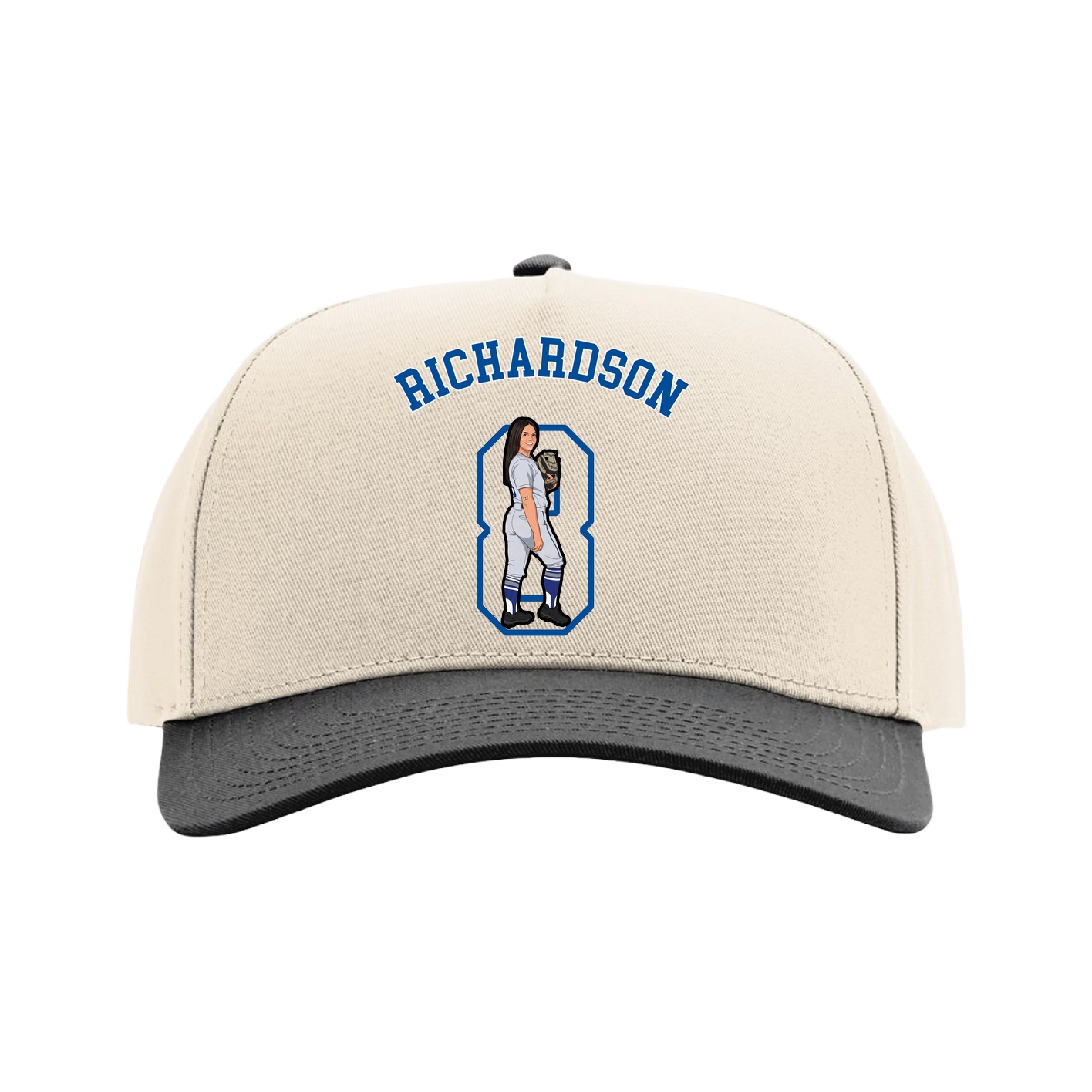 Full Fabric Five-Panel Champ Cap