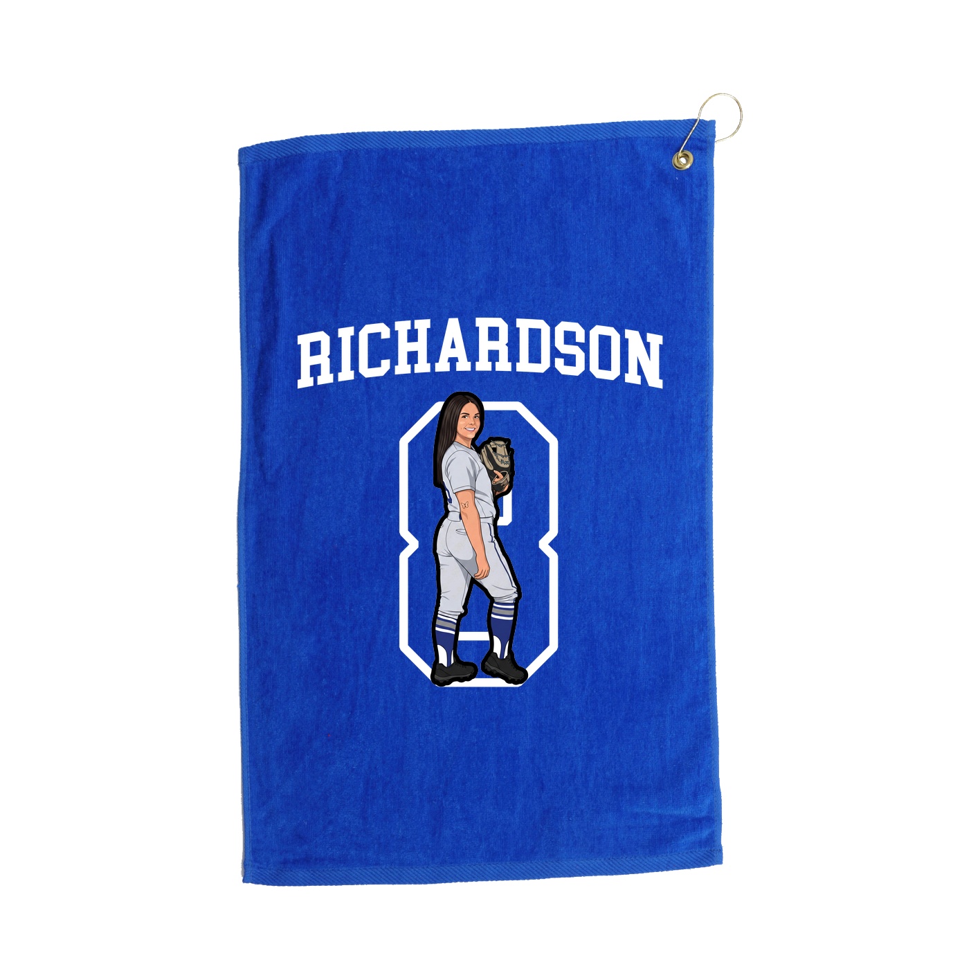 Golf Towel — Shirsey in Royal
