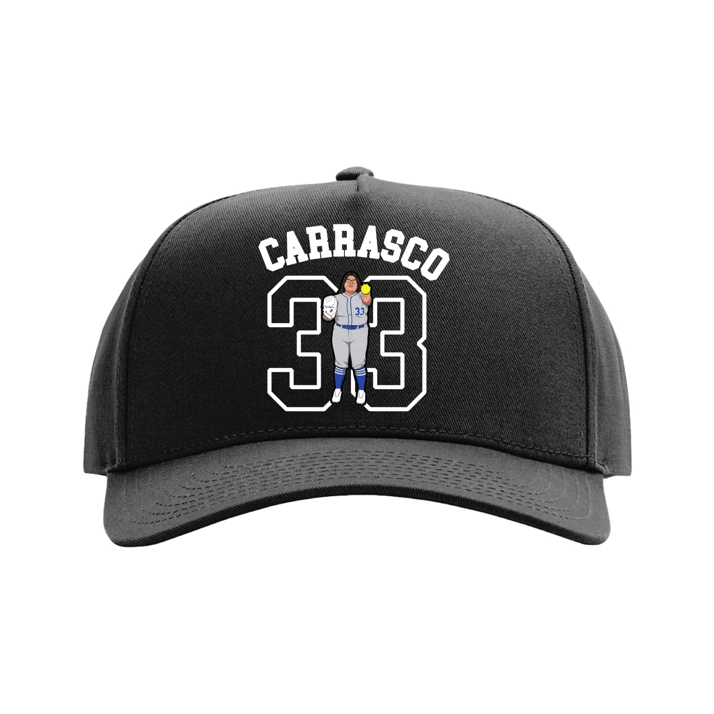 Full Fabric Five-Panel Champ Cap