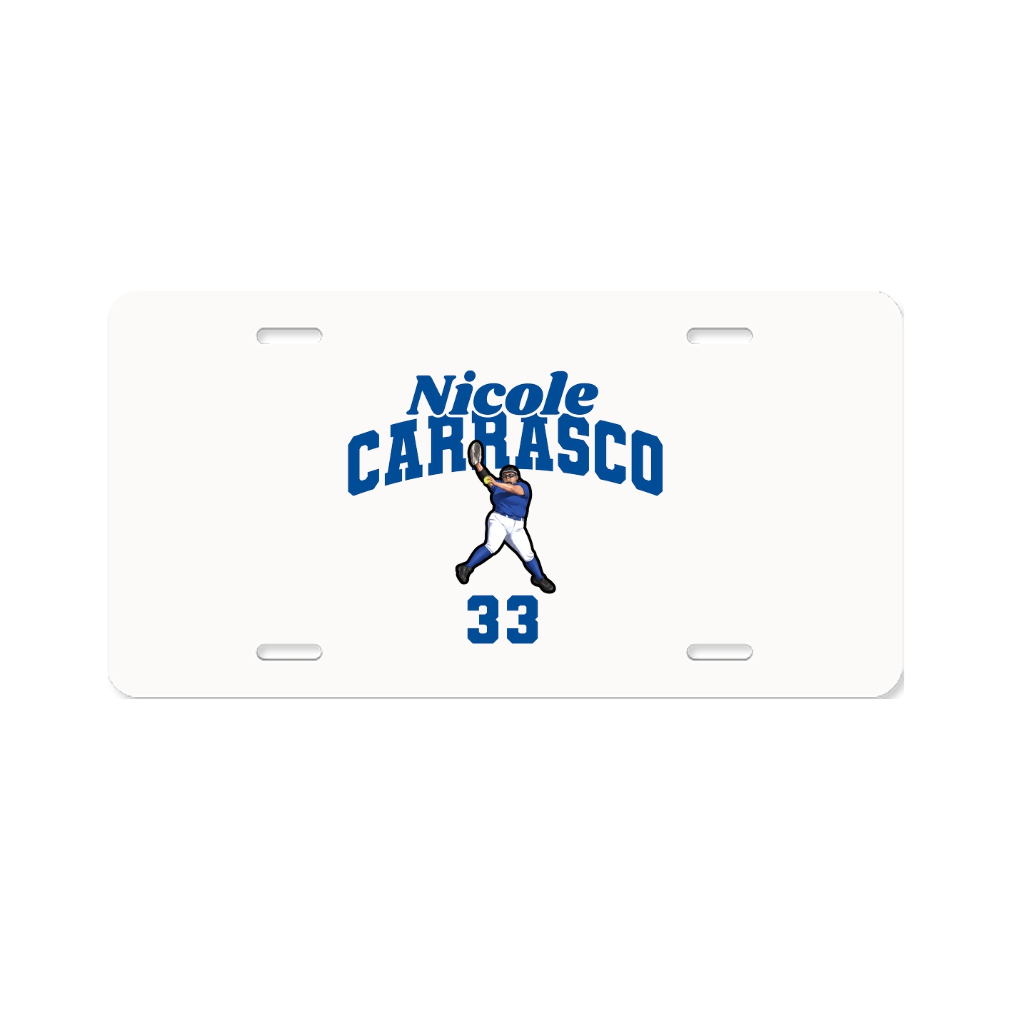 License Plate — Signature Arch in Classic