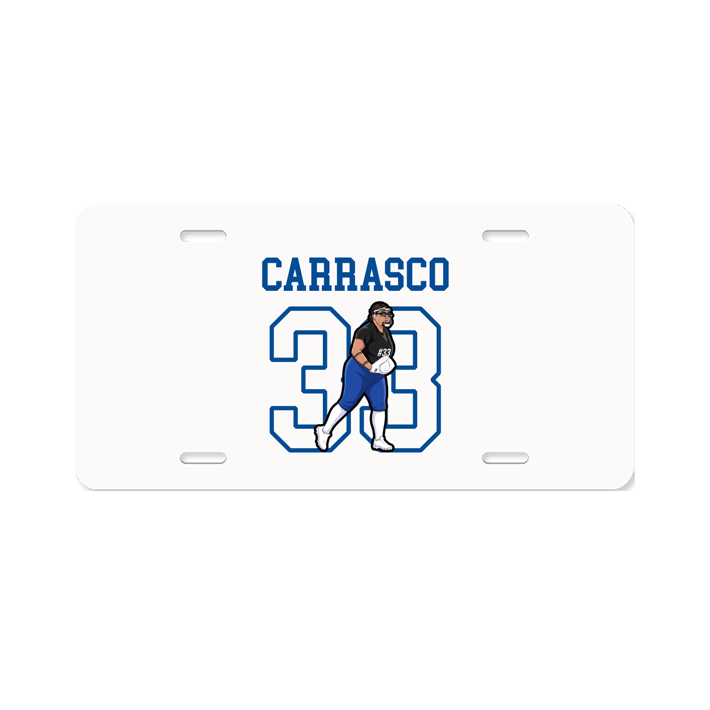 License Plate — Shirsey in Classic