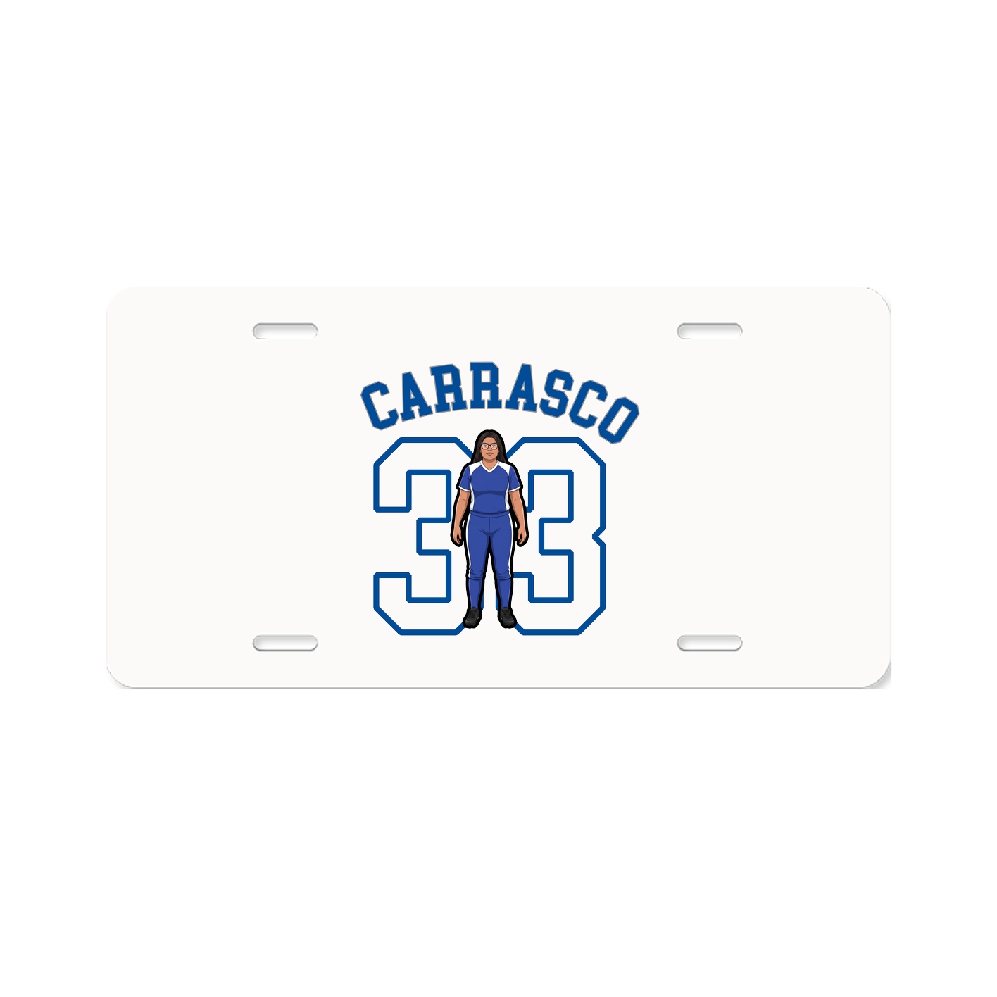 License Plate — Shirsey Arch in Classic