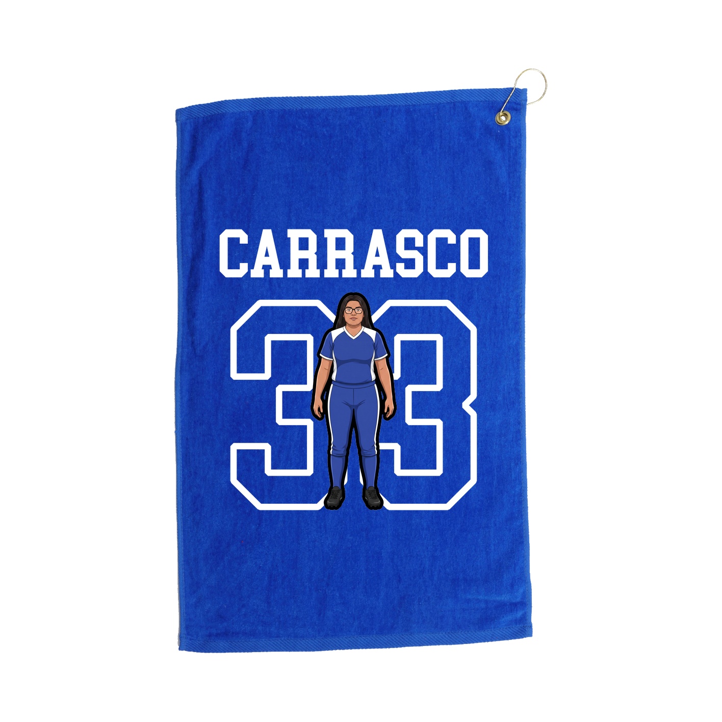 Golf Towel — Shirsey in Royal