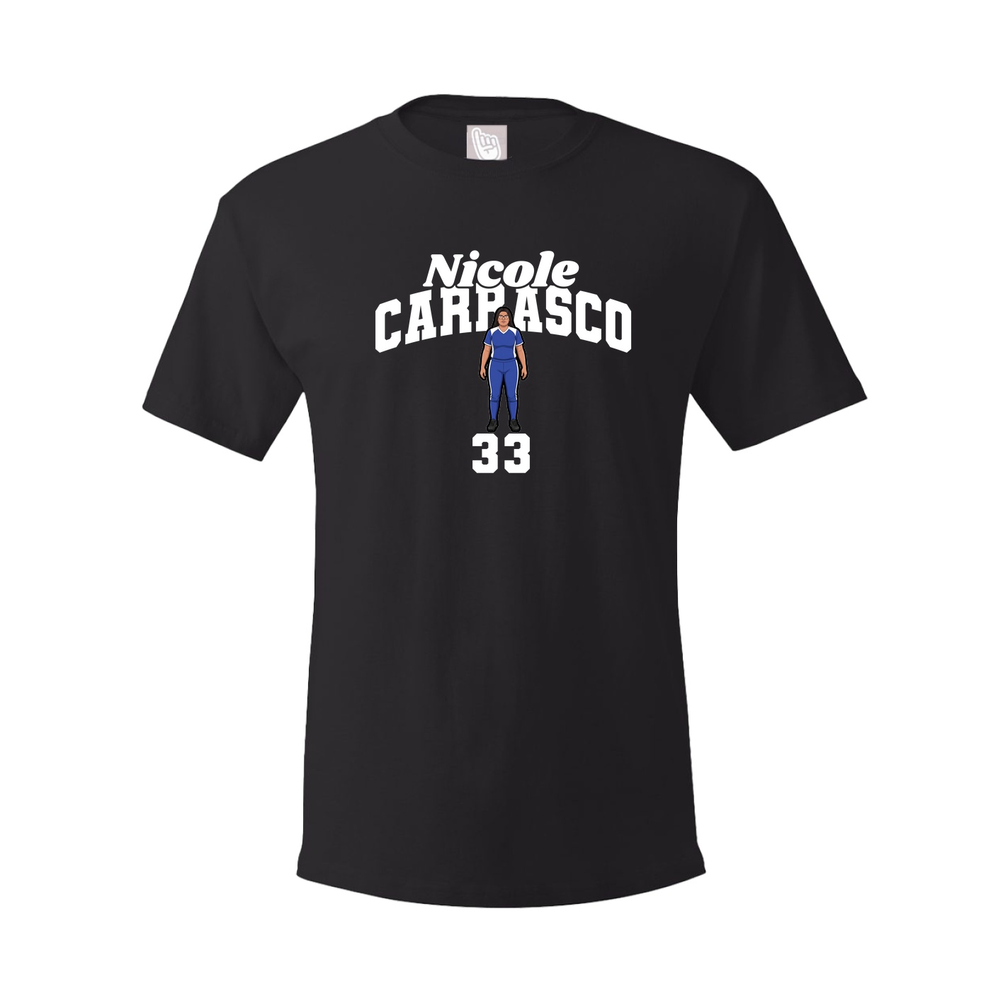 Youth Tee — Signature Arch in Black