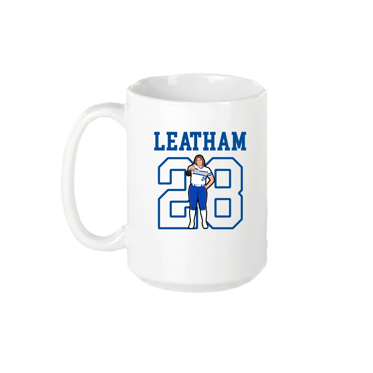 15oz Coffee Mug — Shirsey in White