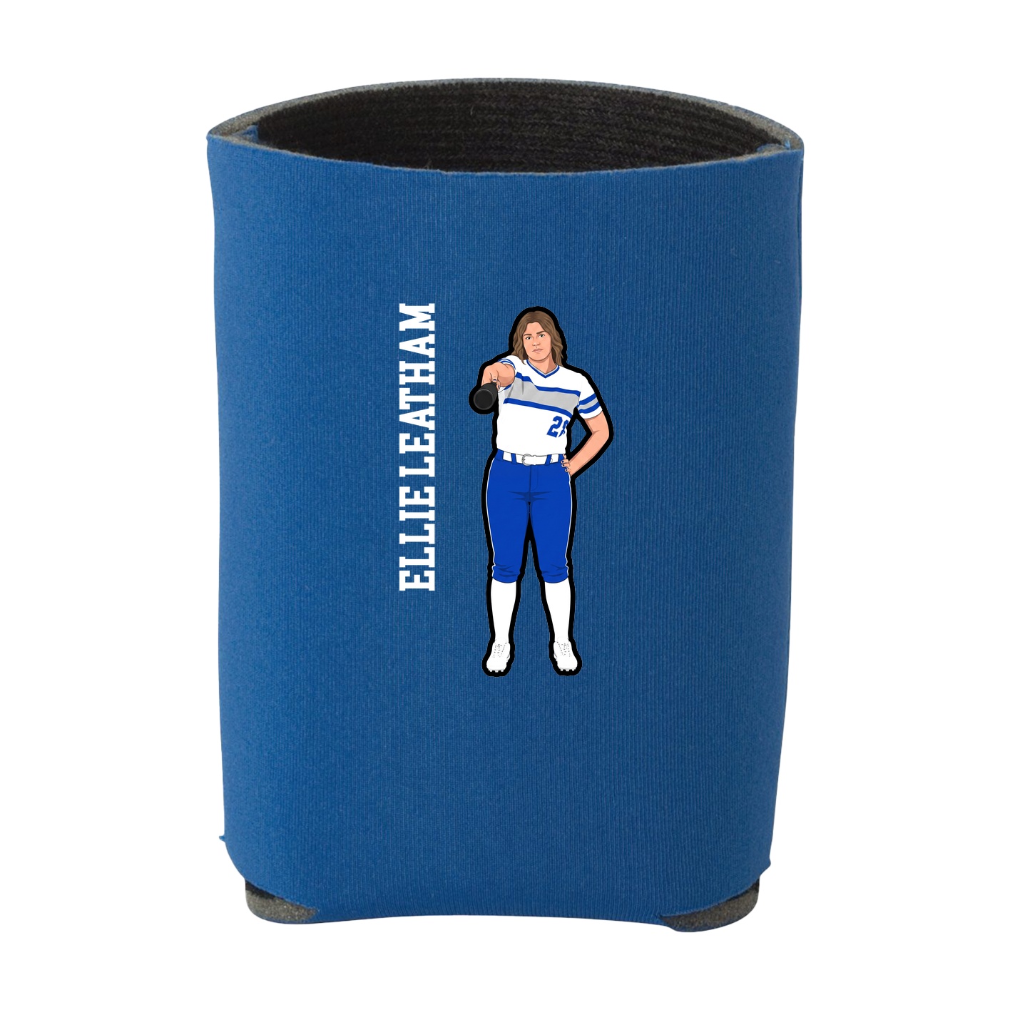 Can Holder — Name Vertical in Royal