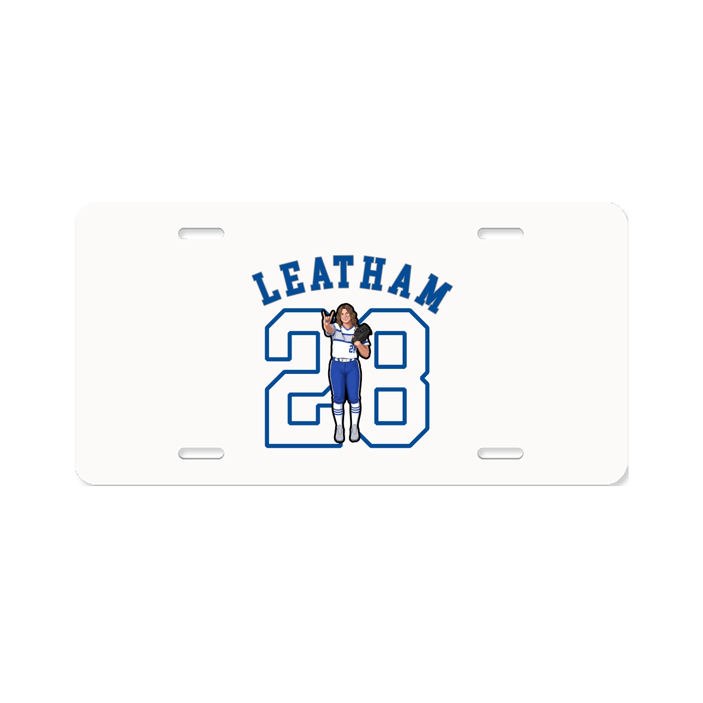 License Plate — Shirsey Arch in Classic