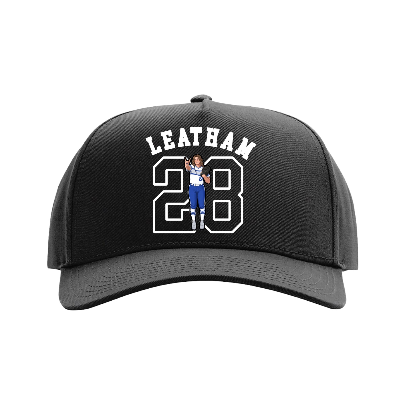 Full Fabric Five-Panel Champ Cap