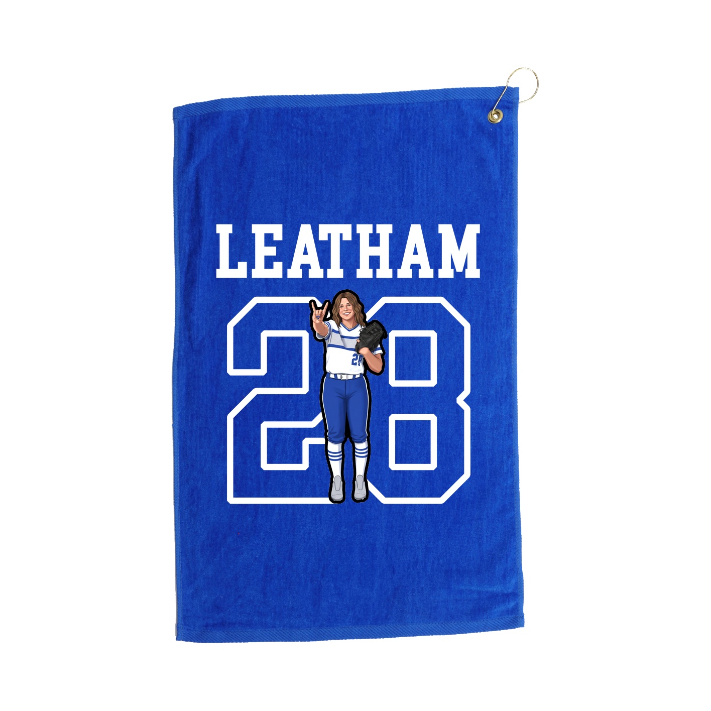 Golf Towel — Shirsey in Royal
