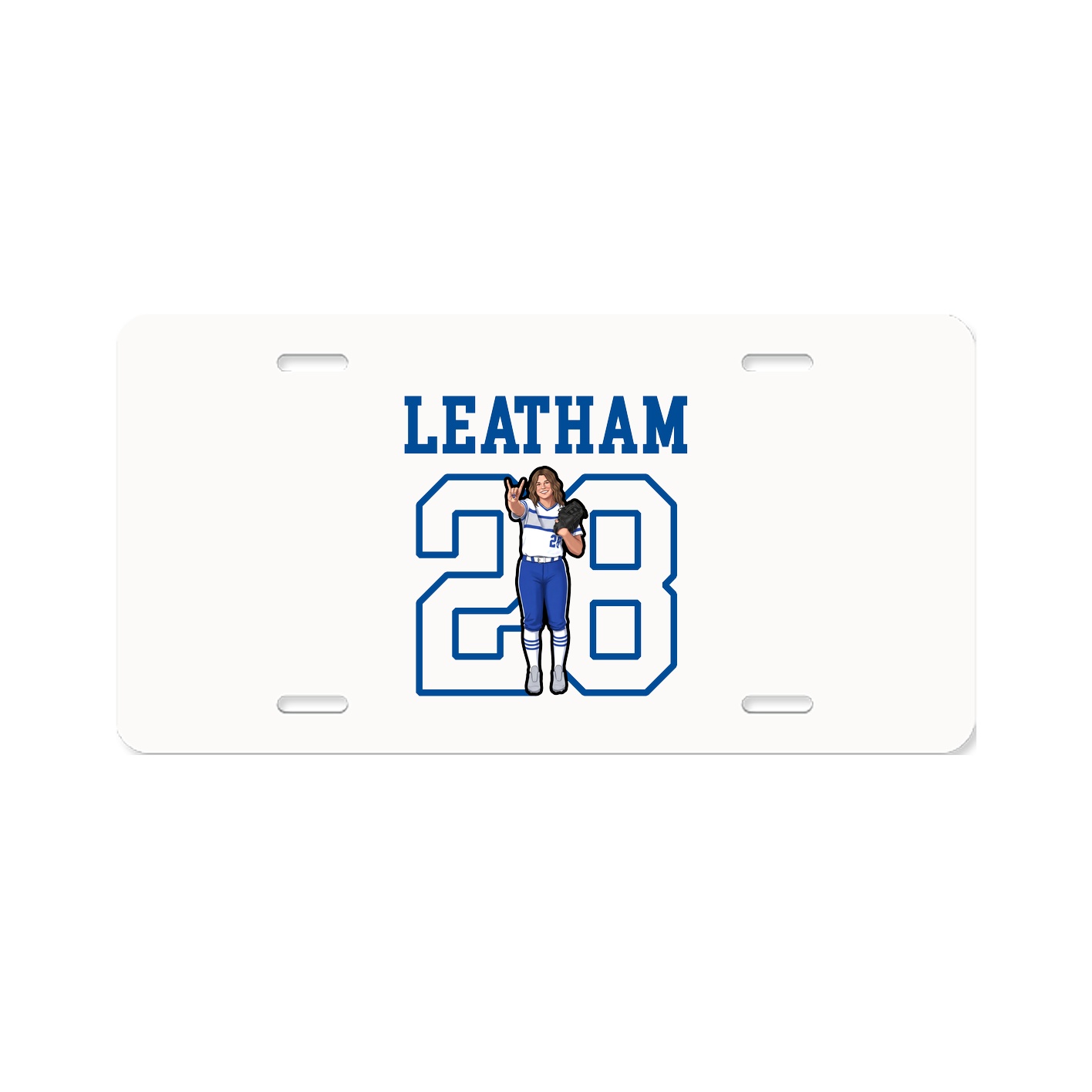 License Plate — Shirsey in Classic