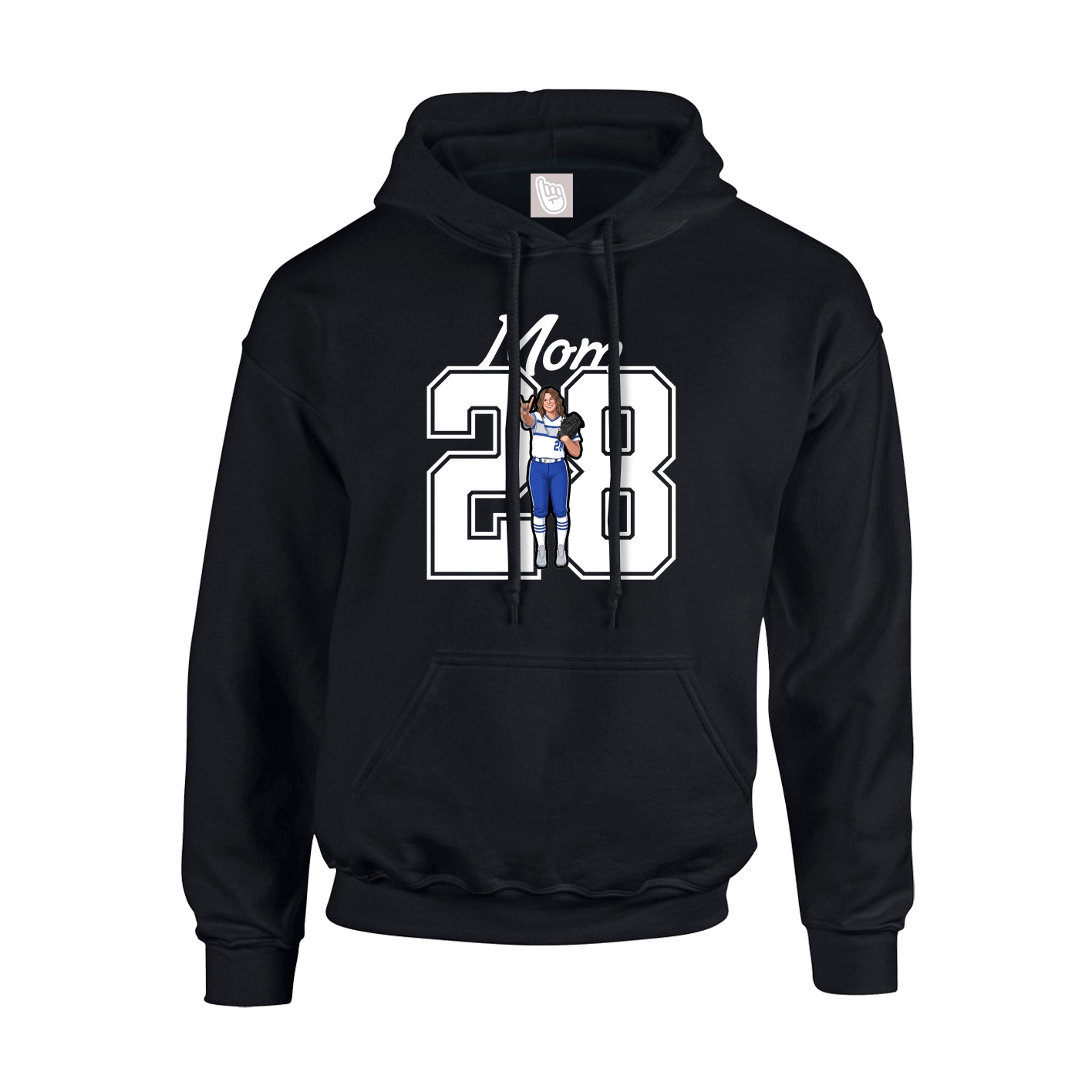 Hoodie — Mothers Day Shirsey in Black