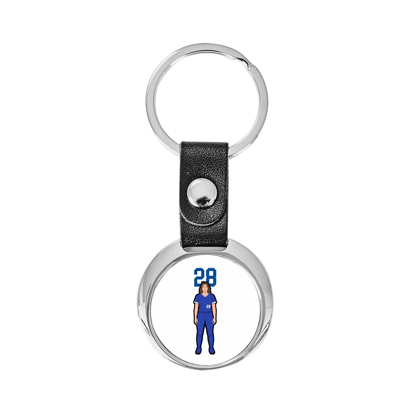 Key Chain — Number Top in Classic