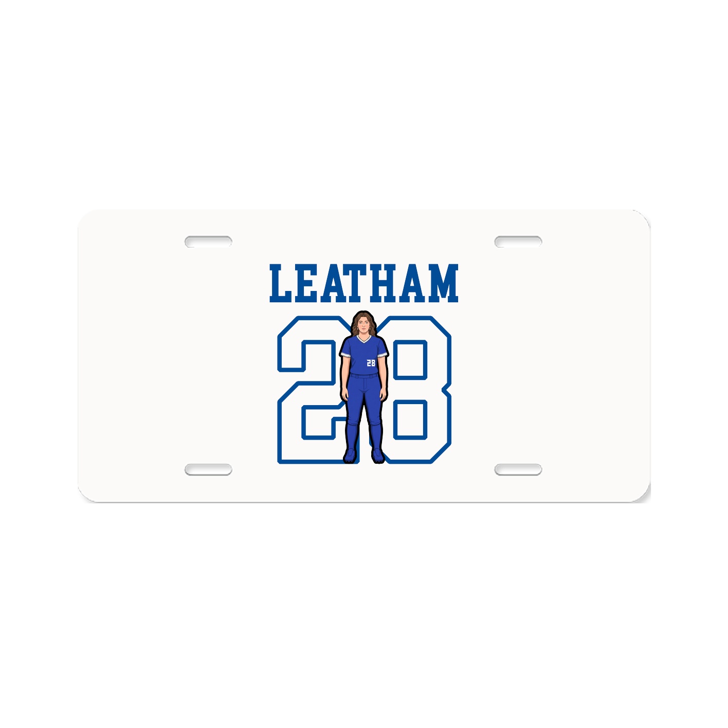 Aluminum License Plate