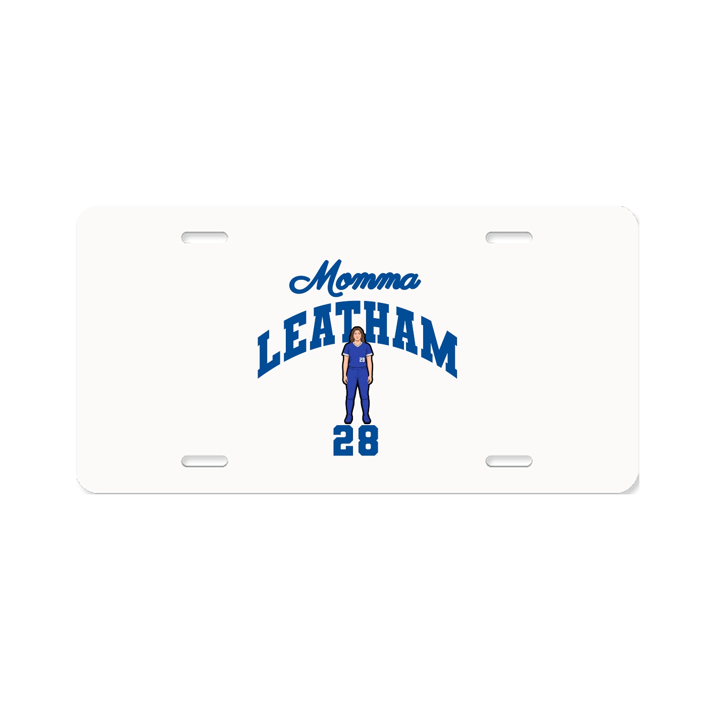 License Plate — Mothers Day Arch in Classic