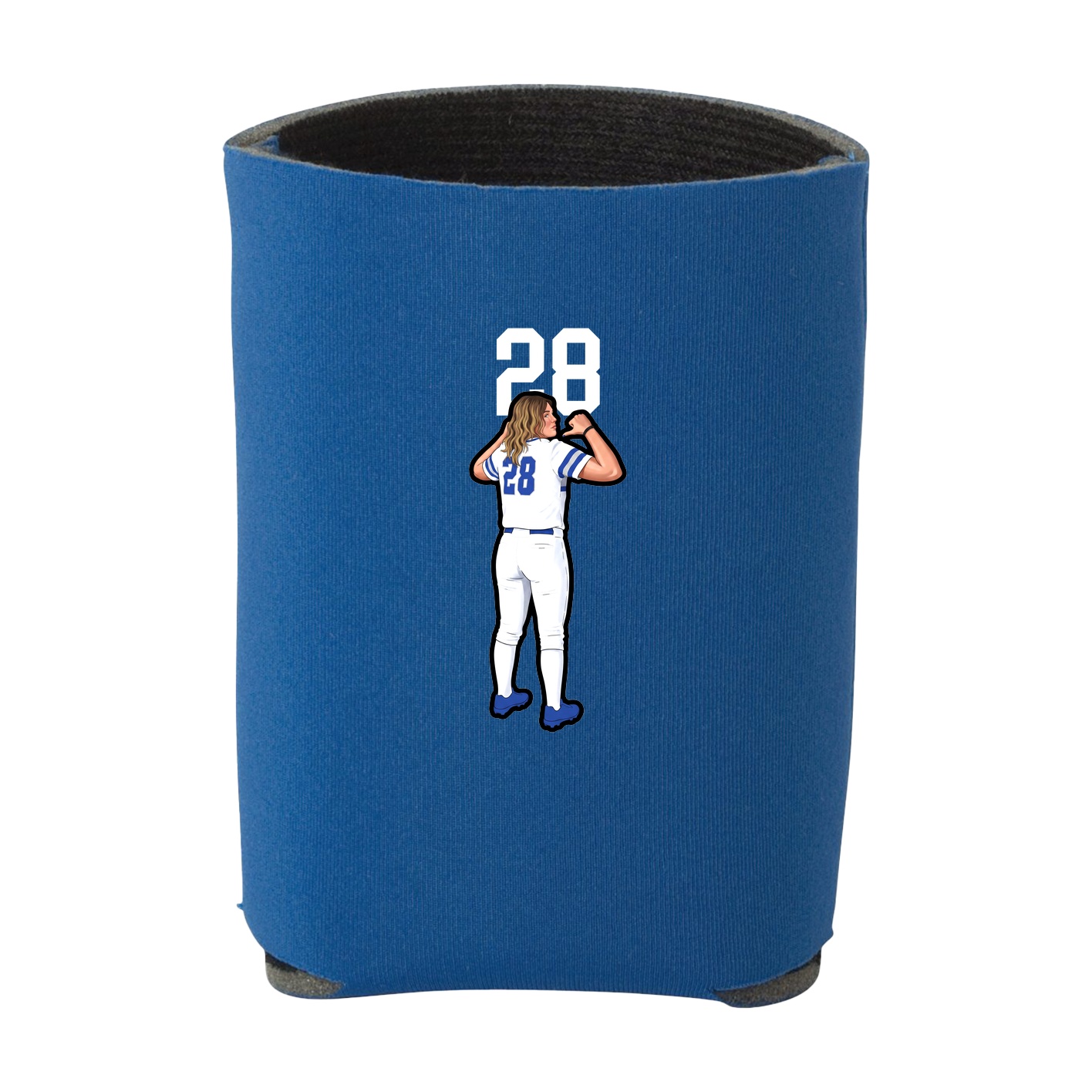 Can Holder — Number Top in Royal